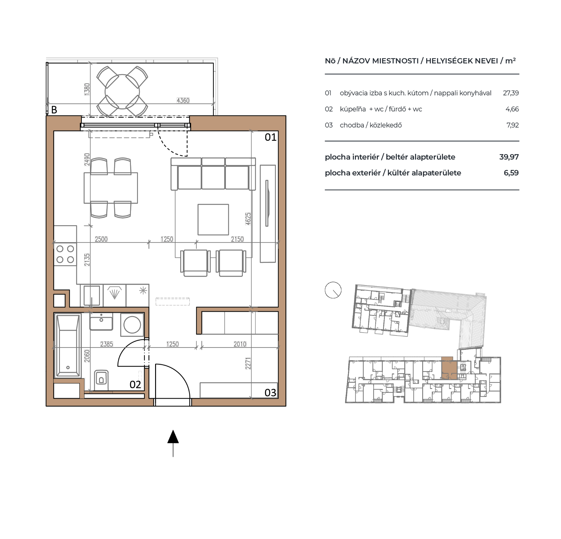 Pri Radnici - A1.4-08 - Pôdorys