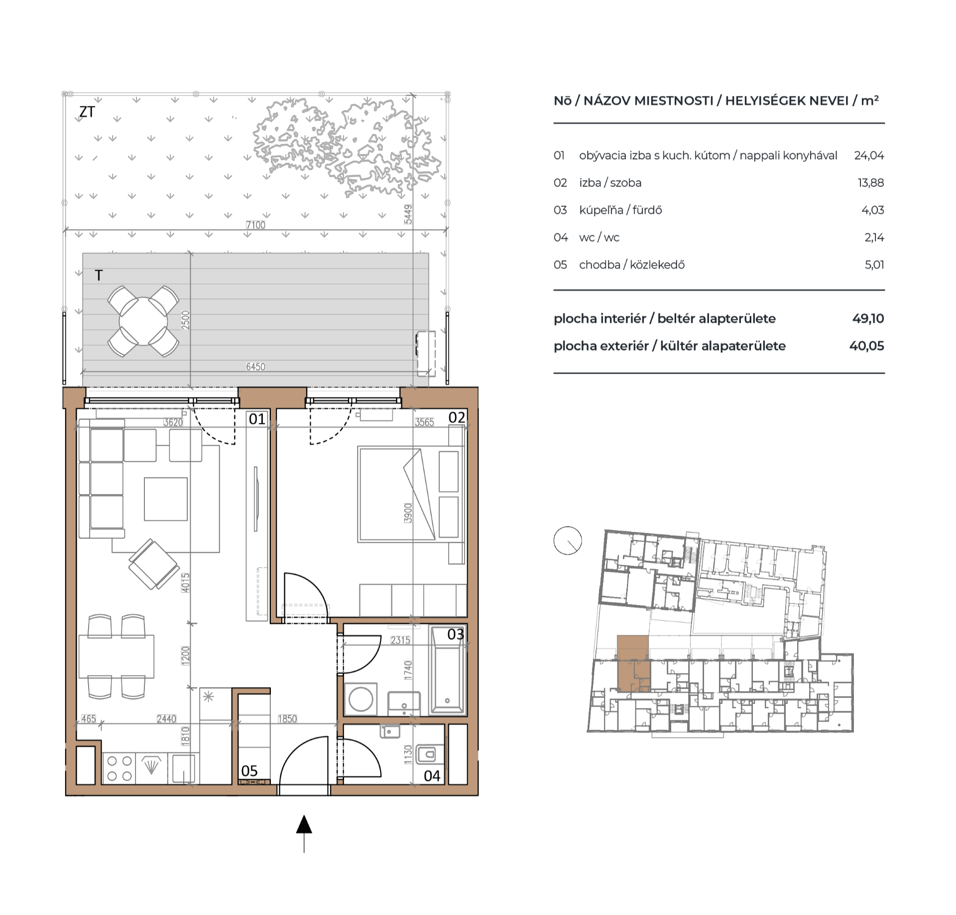 Pri Radnici - B1.2-02 - Pôdorys