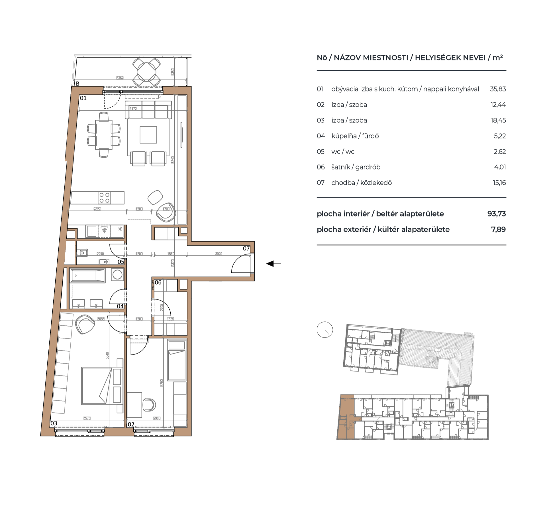 Pri Radnici - B1.4-03 - Pôdorys