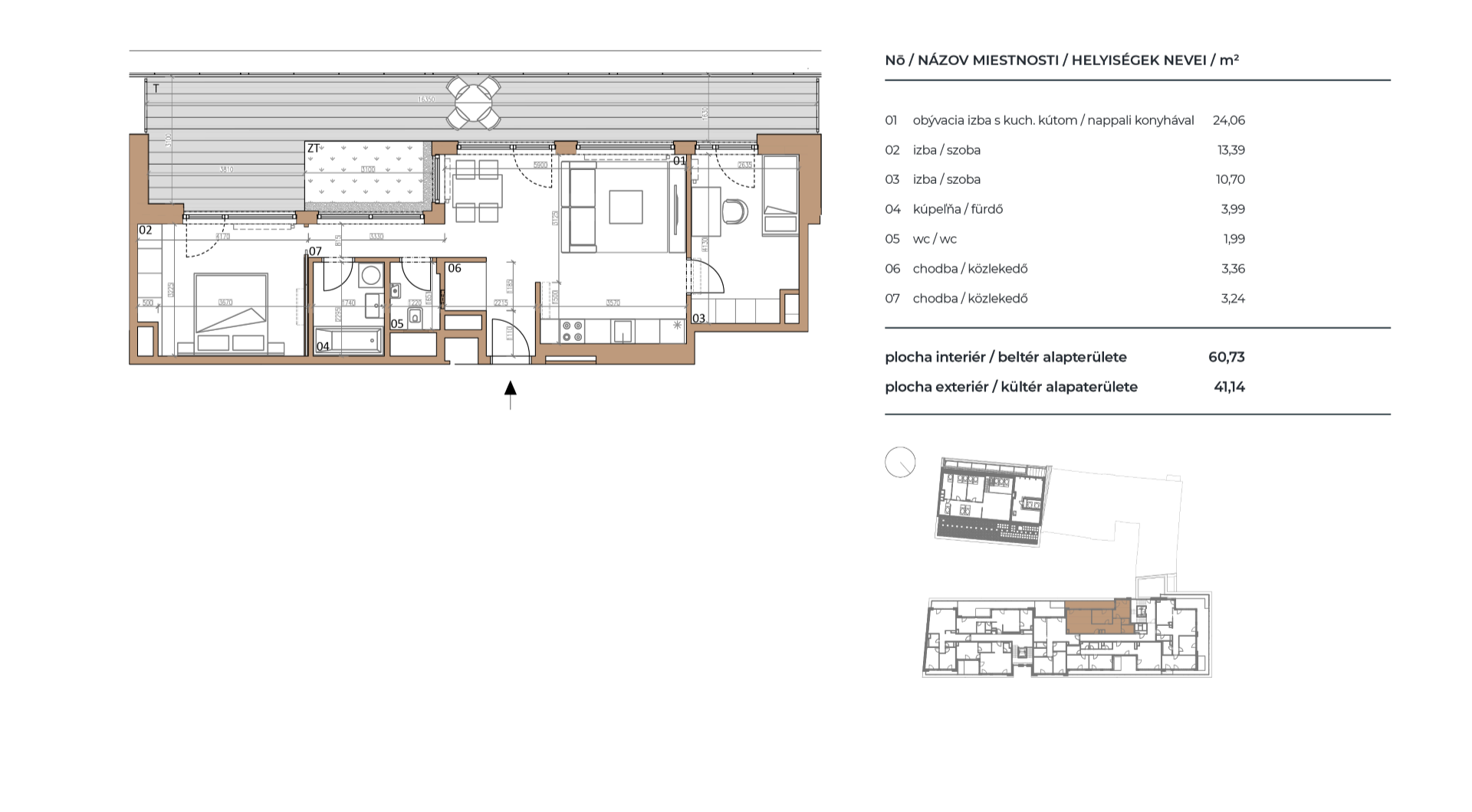 Pri Radnici - B1.5-01 - Pôdorys