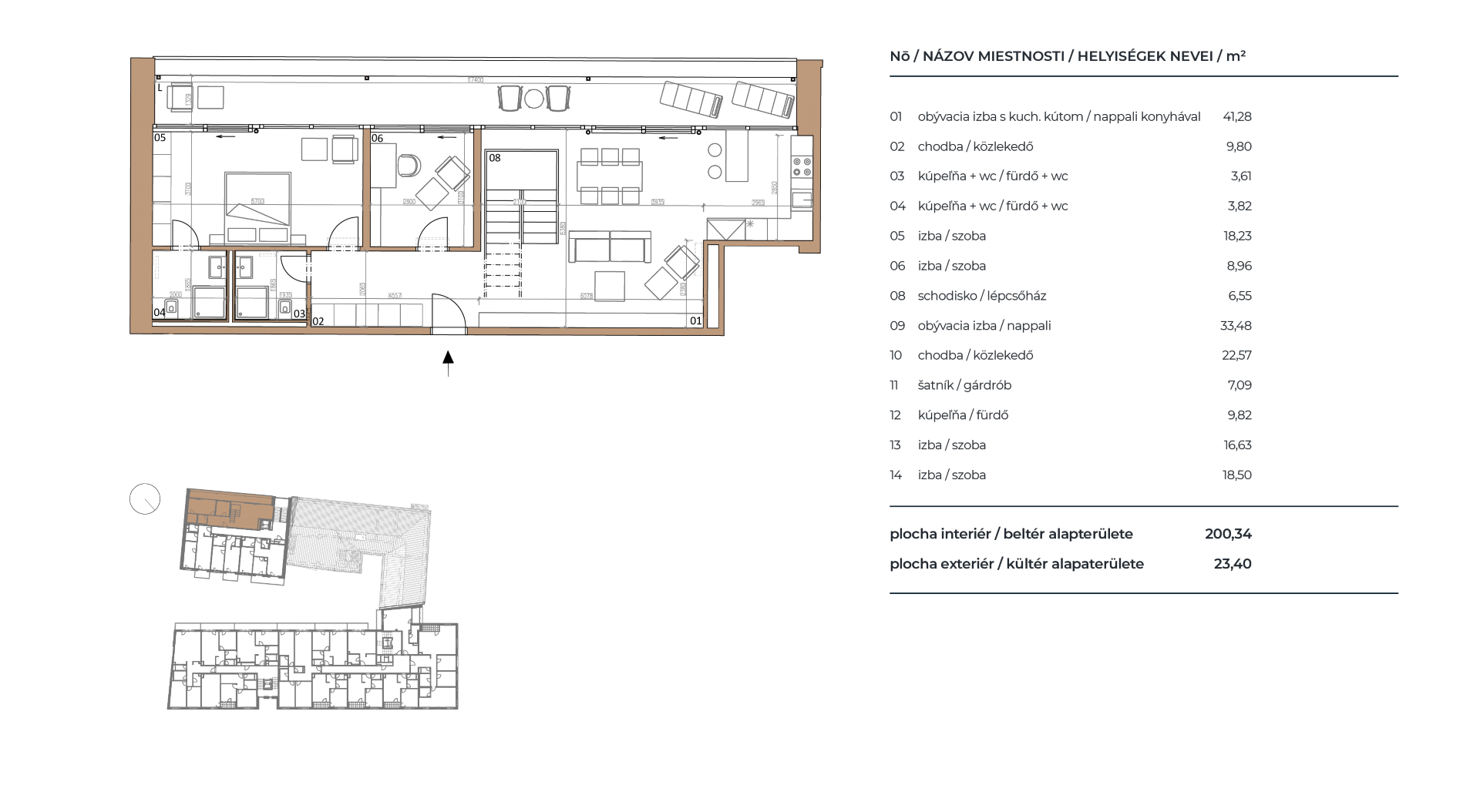 Pri Radnici - B2.4-04 - Pôdorys