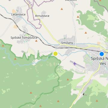 Stará Vodáreň - map