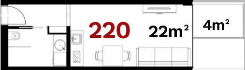 Tee Residence - 220 - Pôdorys