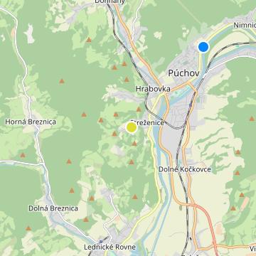 Vily nad Slatinou - map