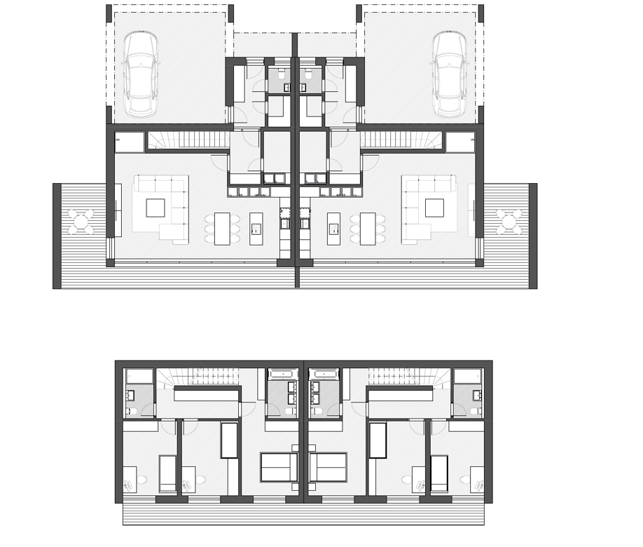 Vily nad Slatinou - 4 - Pôdorys