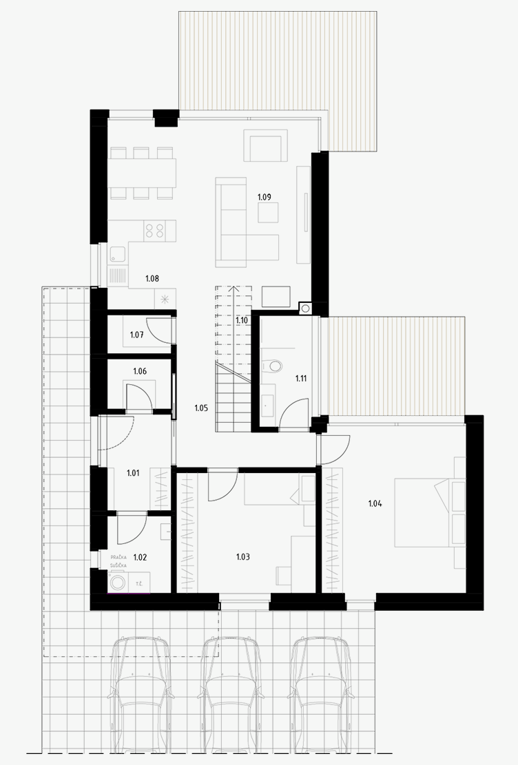 Lintavy - 906/102 - Pôdorys