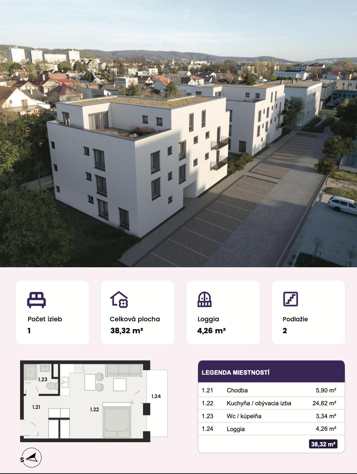 Malá Ceva - B.7 - Pôdorys