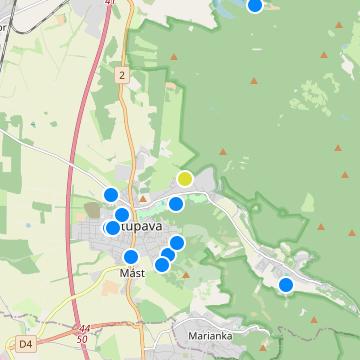Rezidencia TRI DUBY - map
