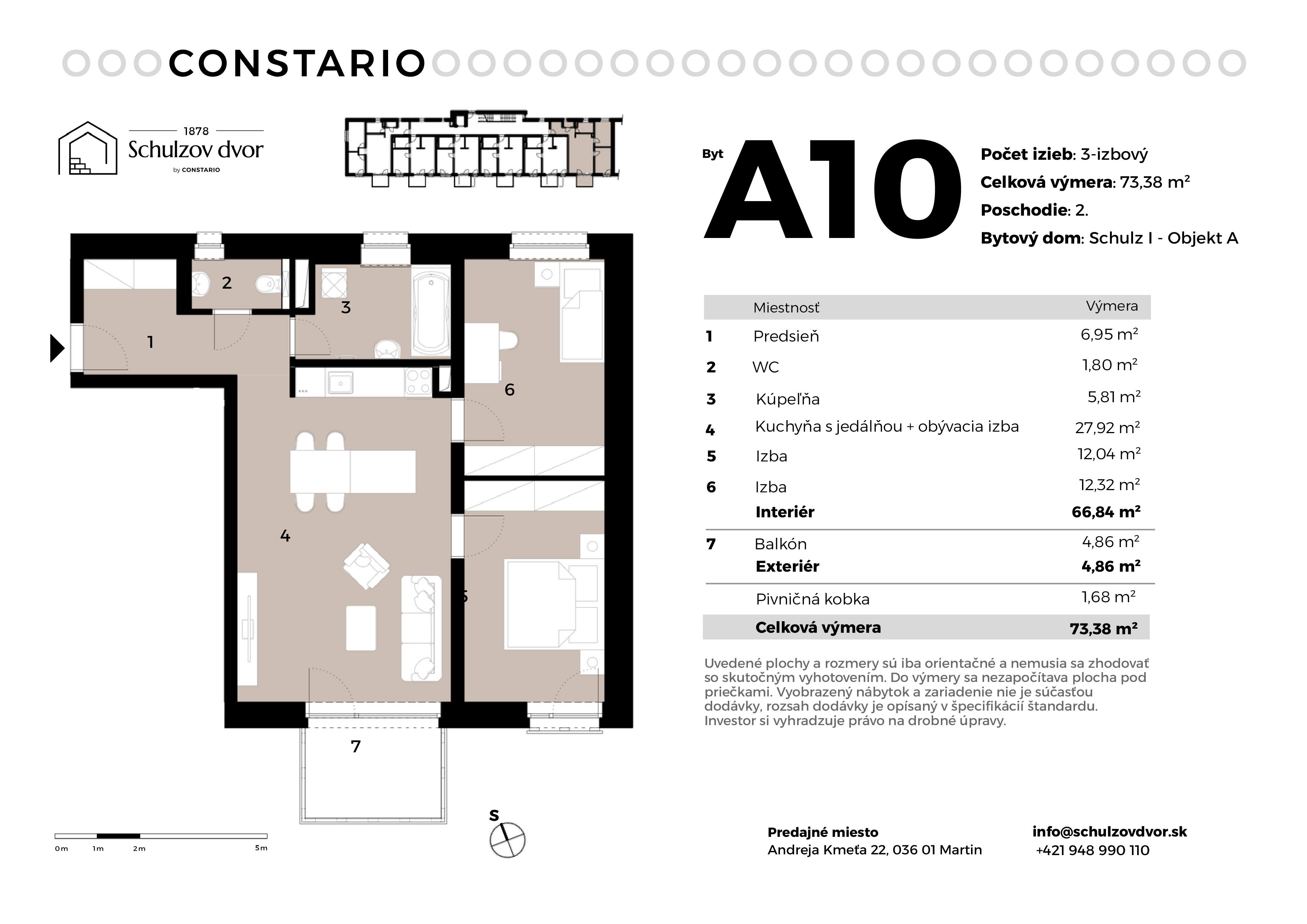 Schulzov Dvor - A10 - Pôdorys