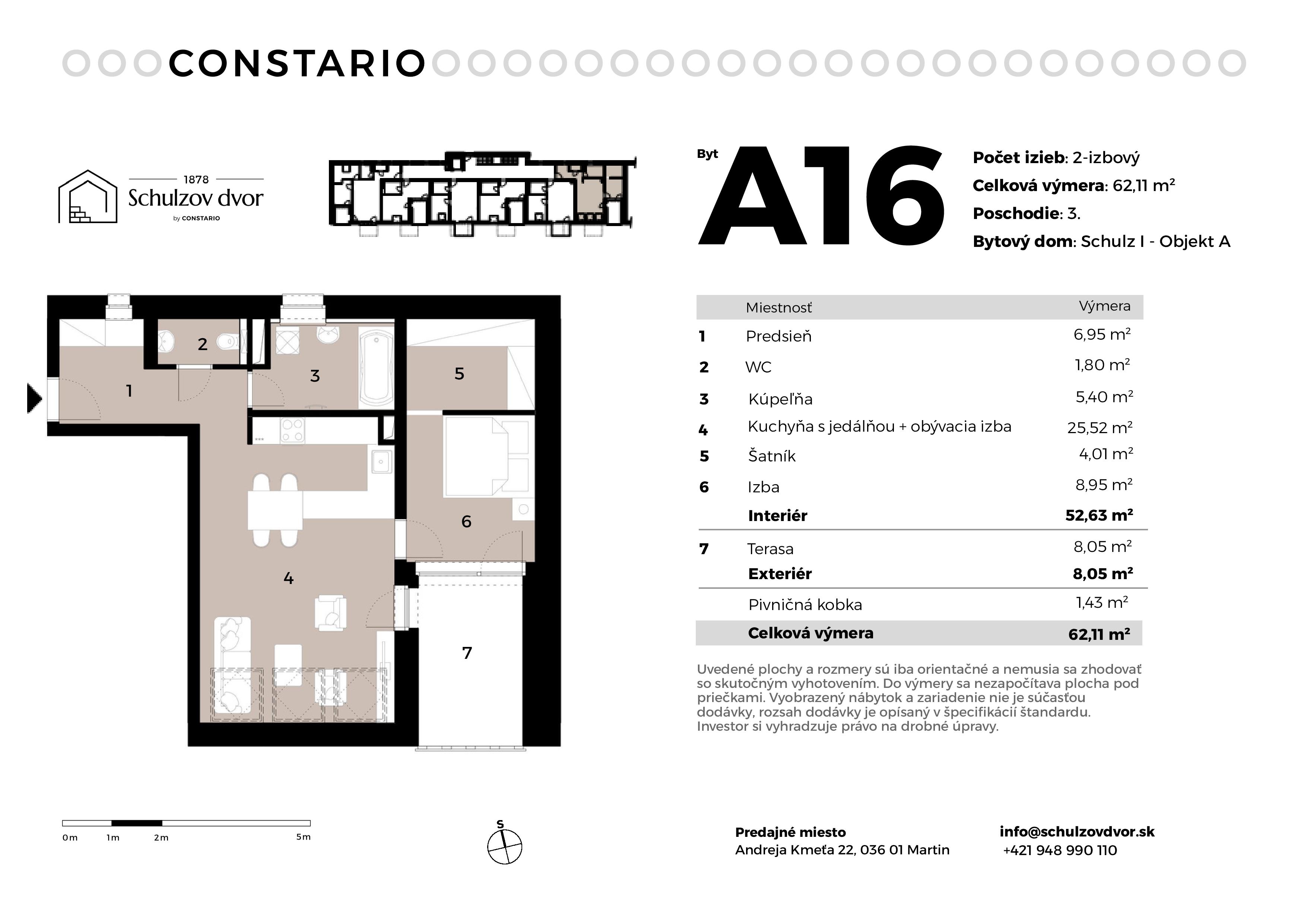 Schulzov Dvor - A16 - Pôdorys