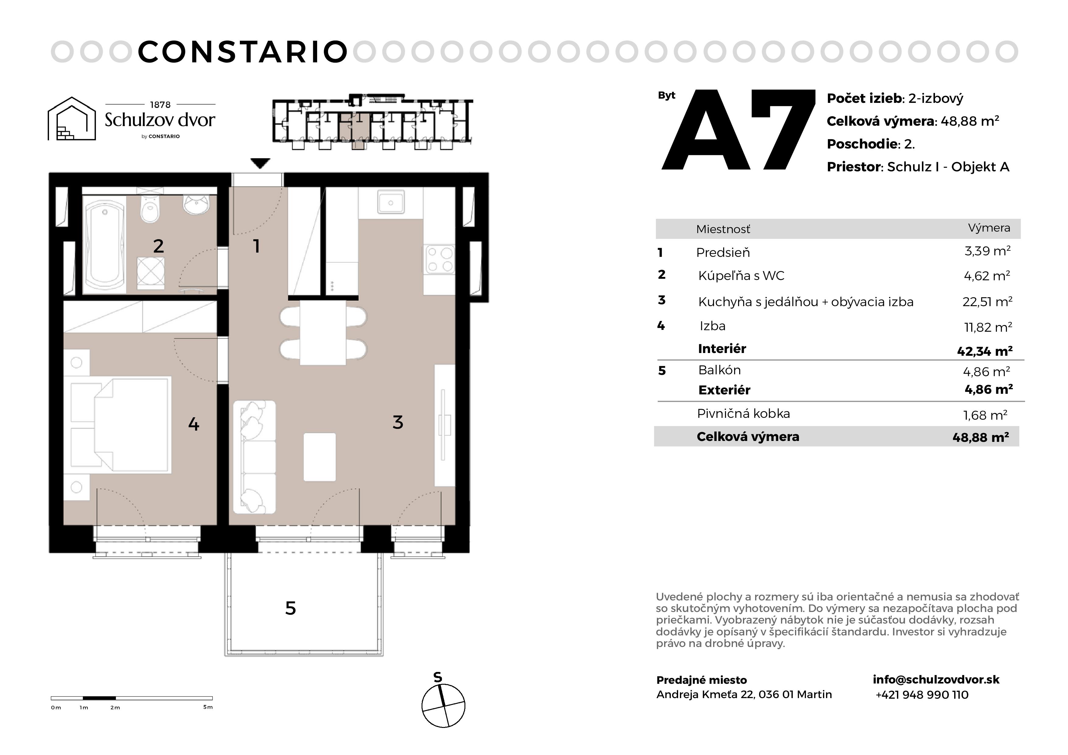 Schulzov Dvor - A7 - Pôdorys
