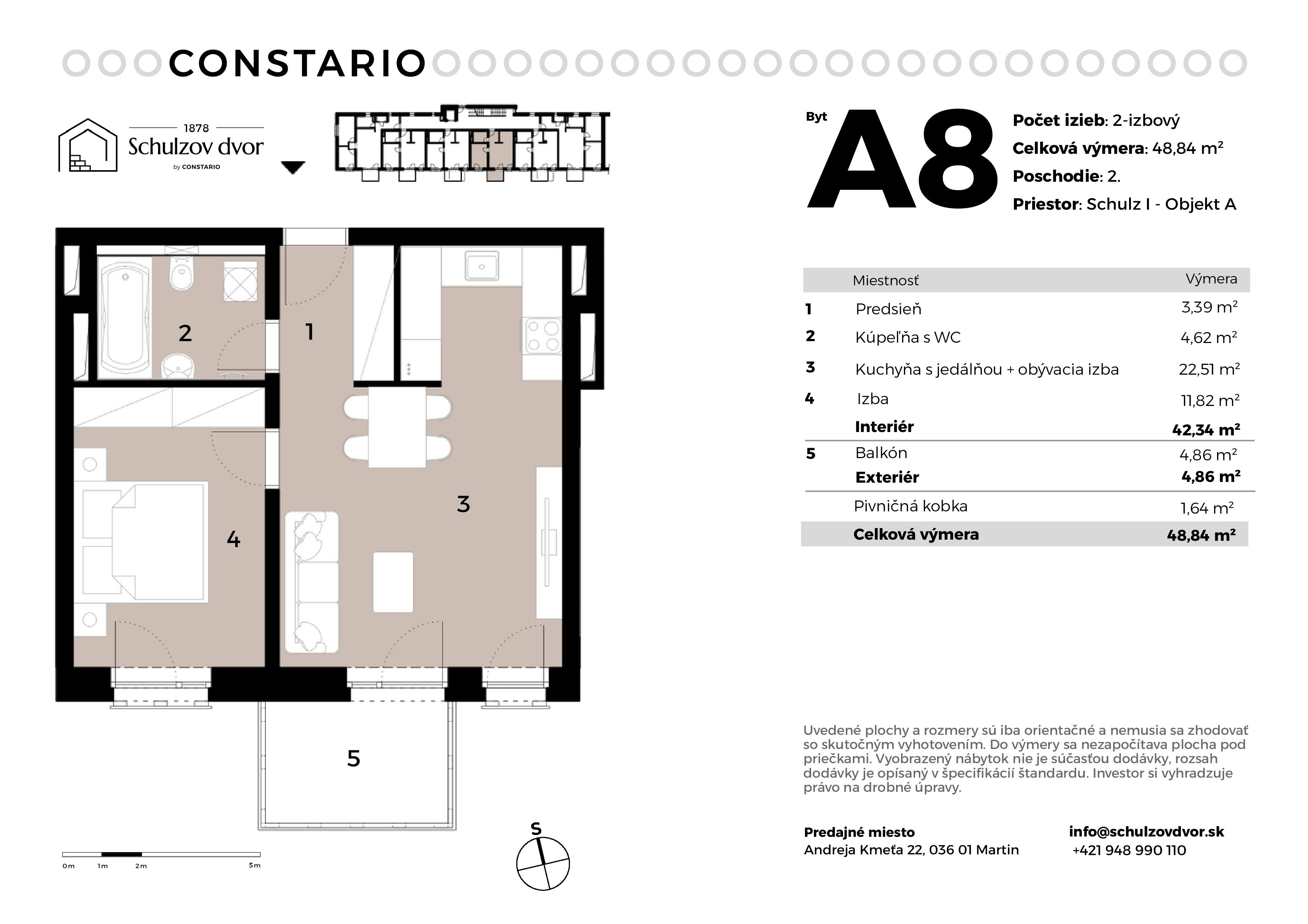 Schulzov Dvor - A8 - Pôdorys