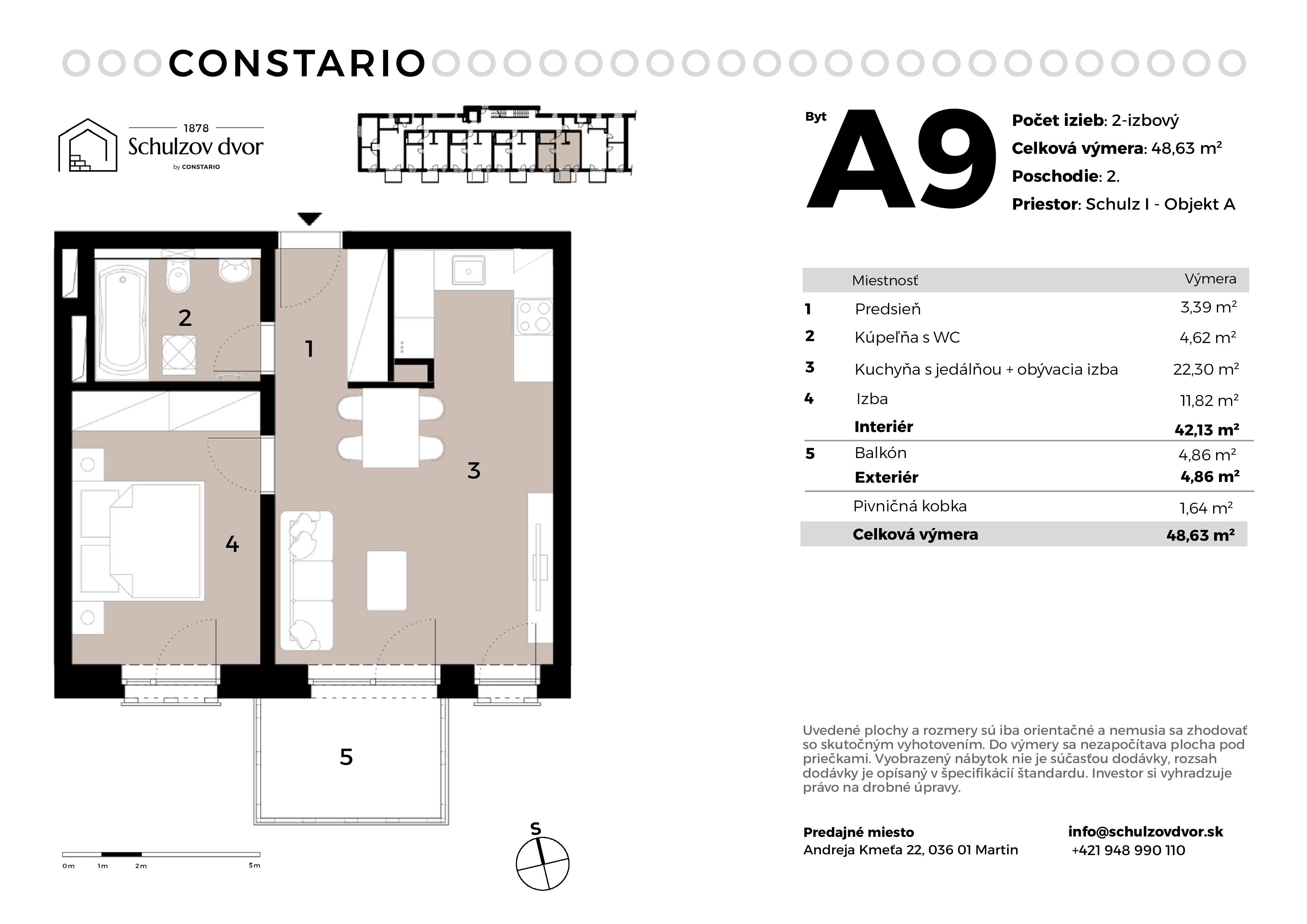Schulzov Dvor - A9 - Pôdorys