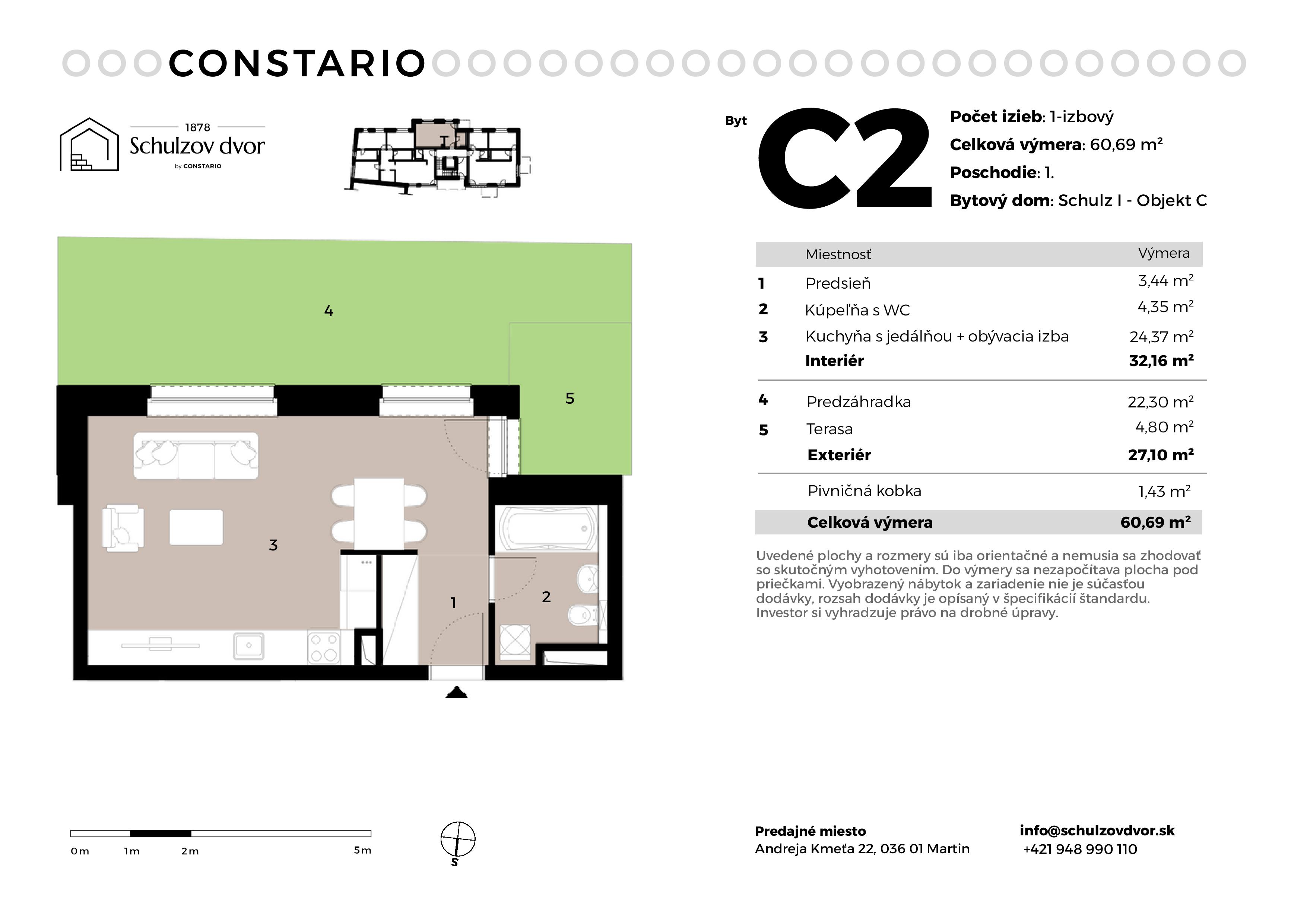 Schulzov Dvor - C2 - Pôdorys