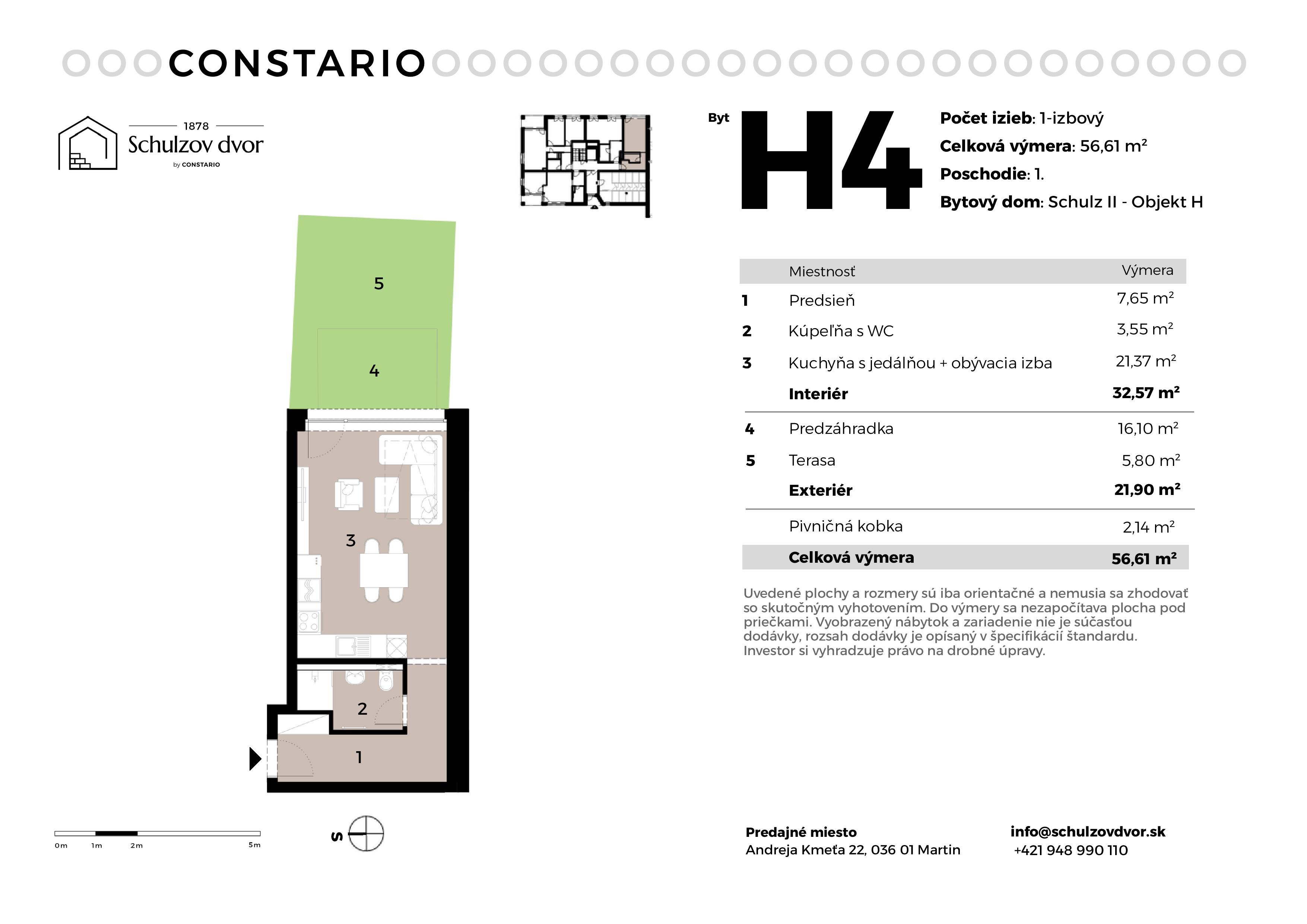 Schulzov Dvor - H4 - Pôdorys