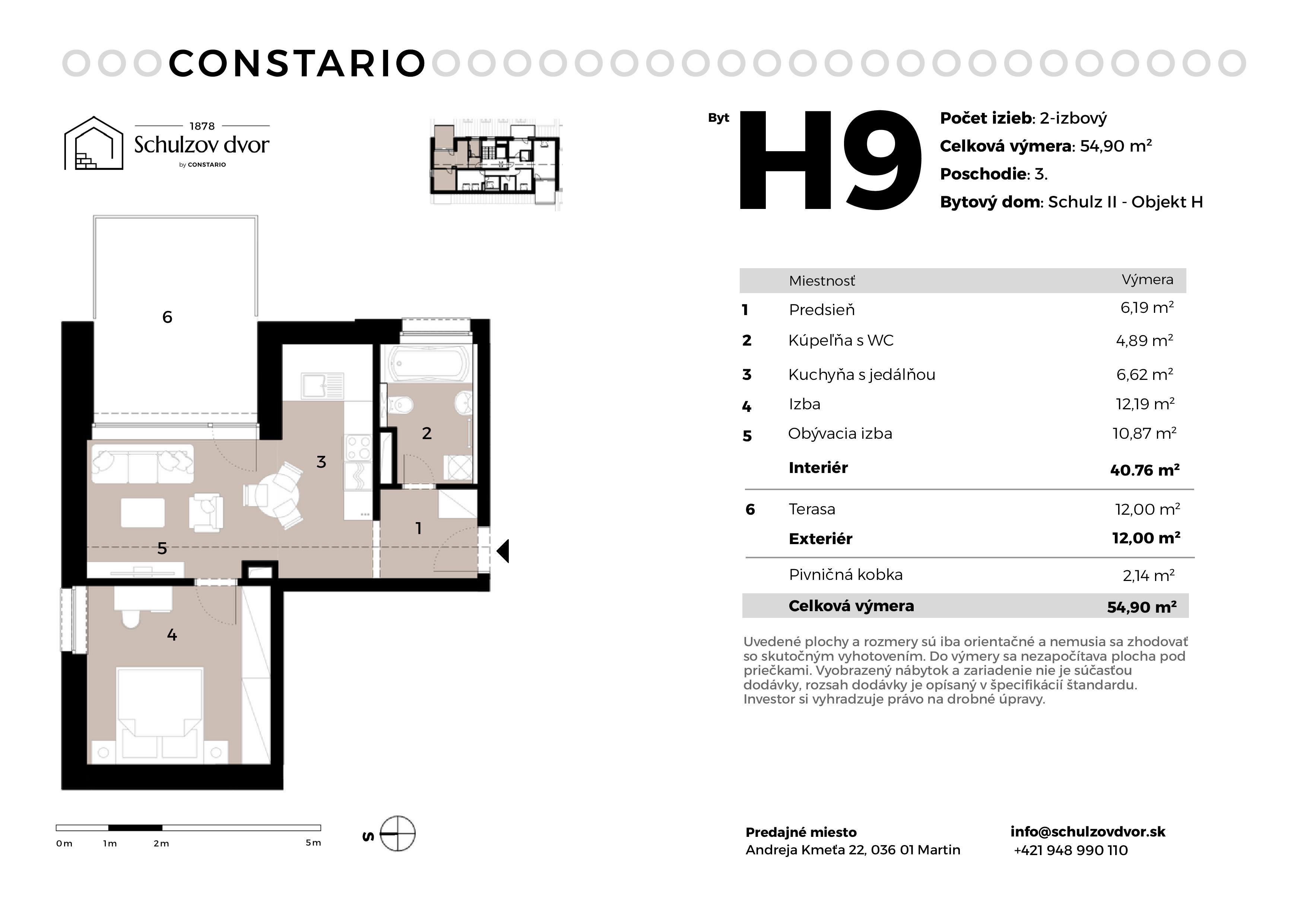 Schulzov Dvor - H9 - Pôdorys