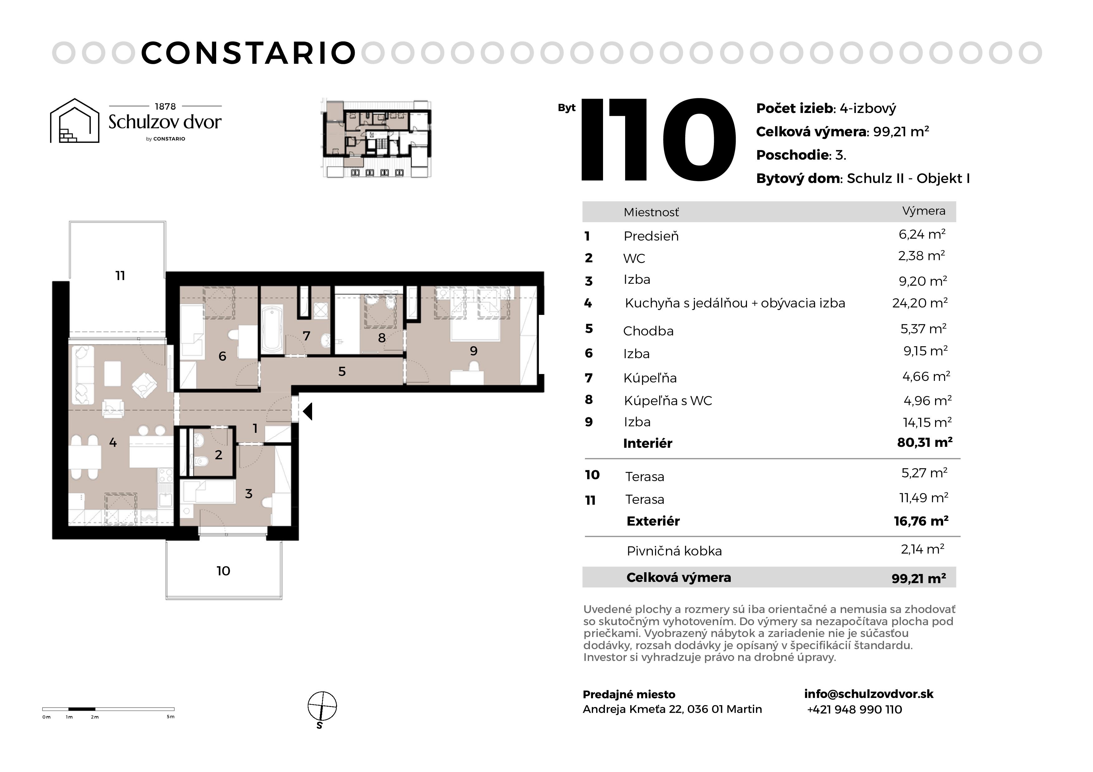 Schulzov Dvor - I10 - Pôdorys