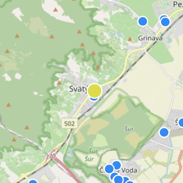 HERGOTTOVA - map