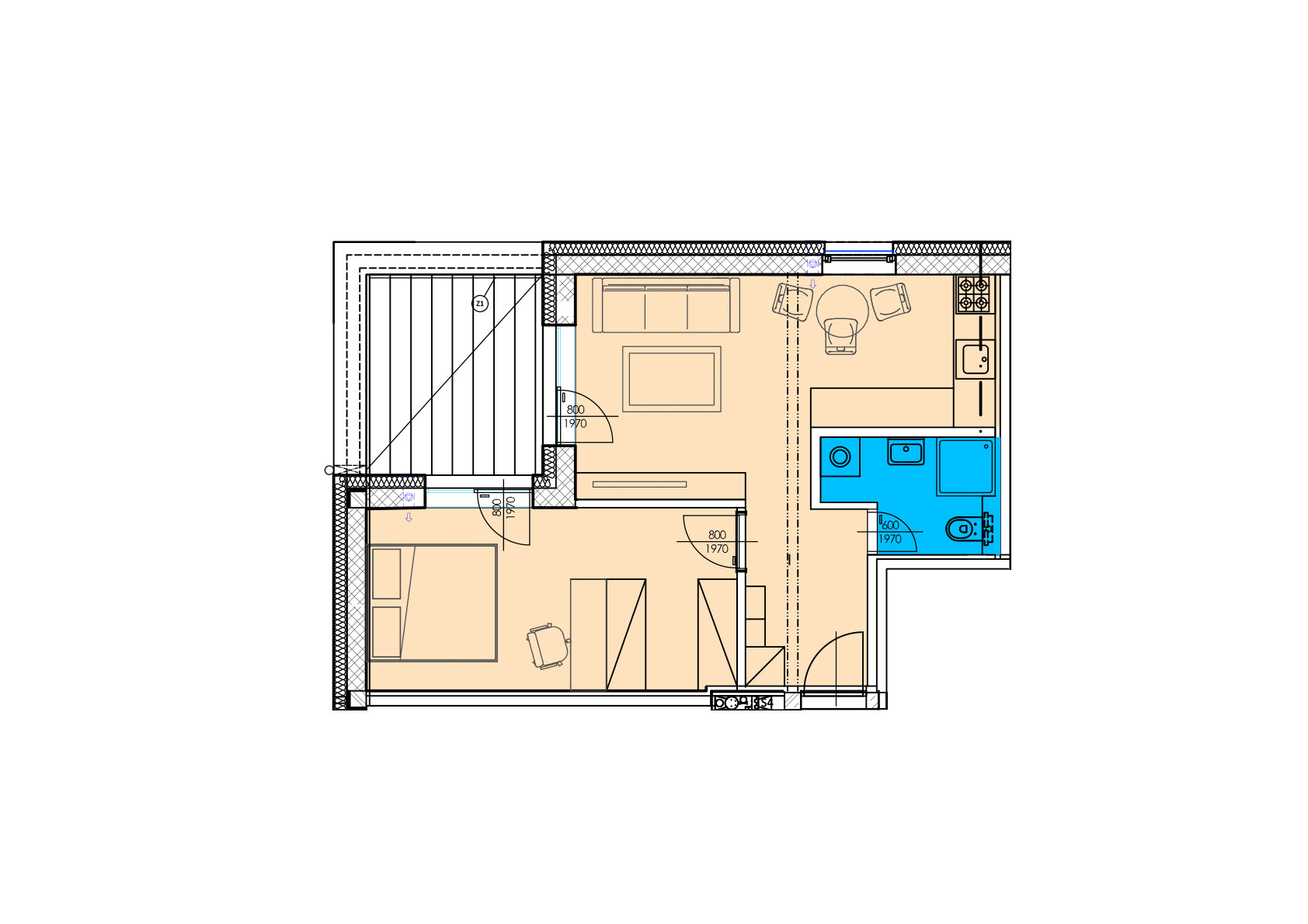 Living Park Svit - 29 5 - Pôdorys