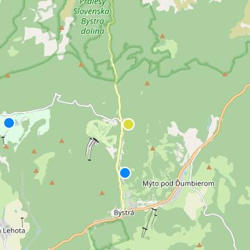 Evergreen Tále - map