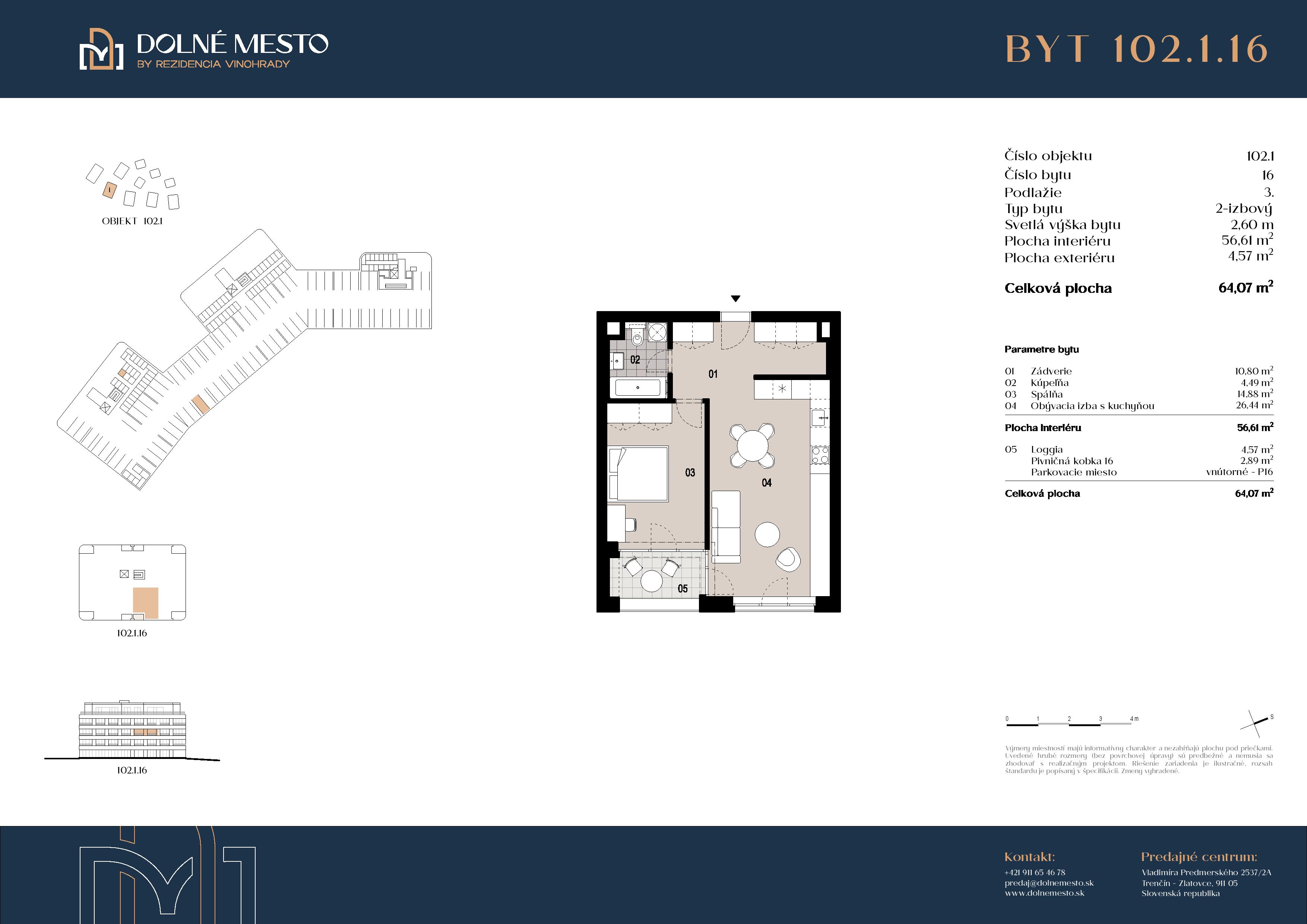 Dolné mesto - 102.1.16 - Pôdorys