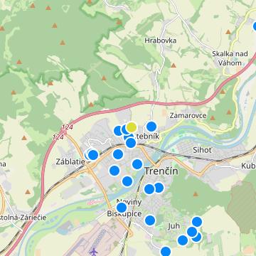 Hrdličky - map
