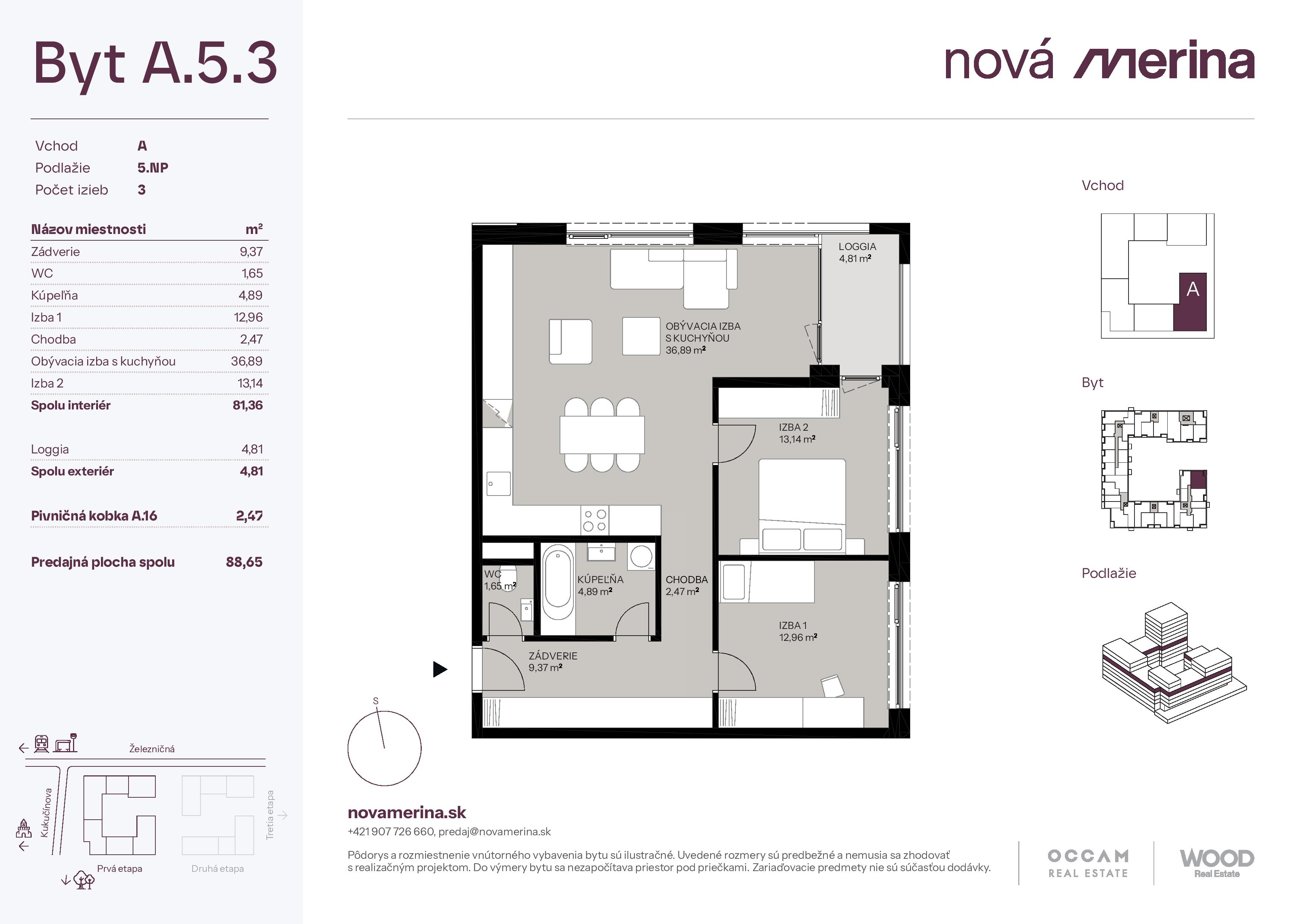 Nová Merina - A.5.3 - Pôdorys