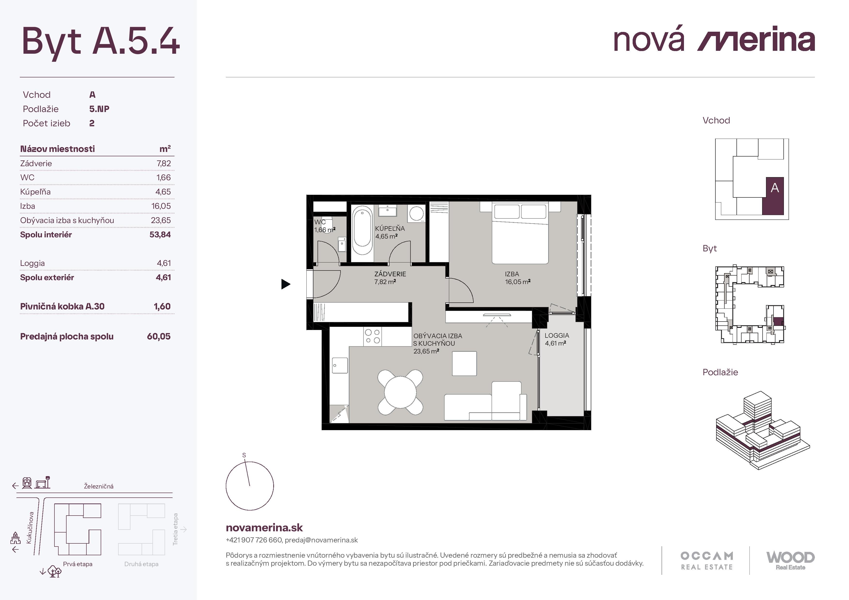Nová Merina - A.5.4 - Pôdorys