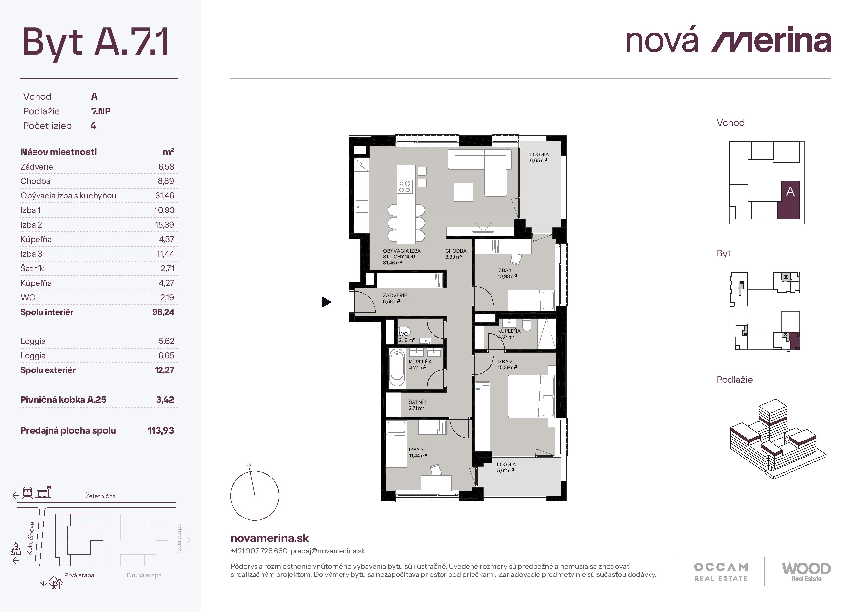 Nová Merina - A.7.1 - Pôdorys