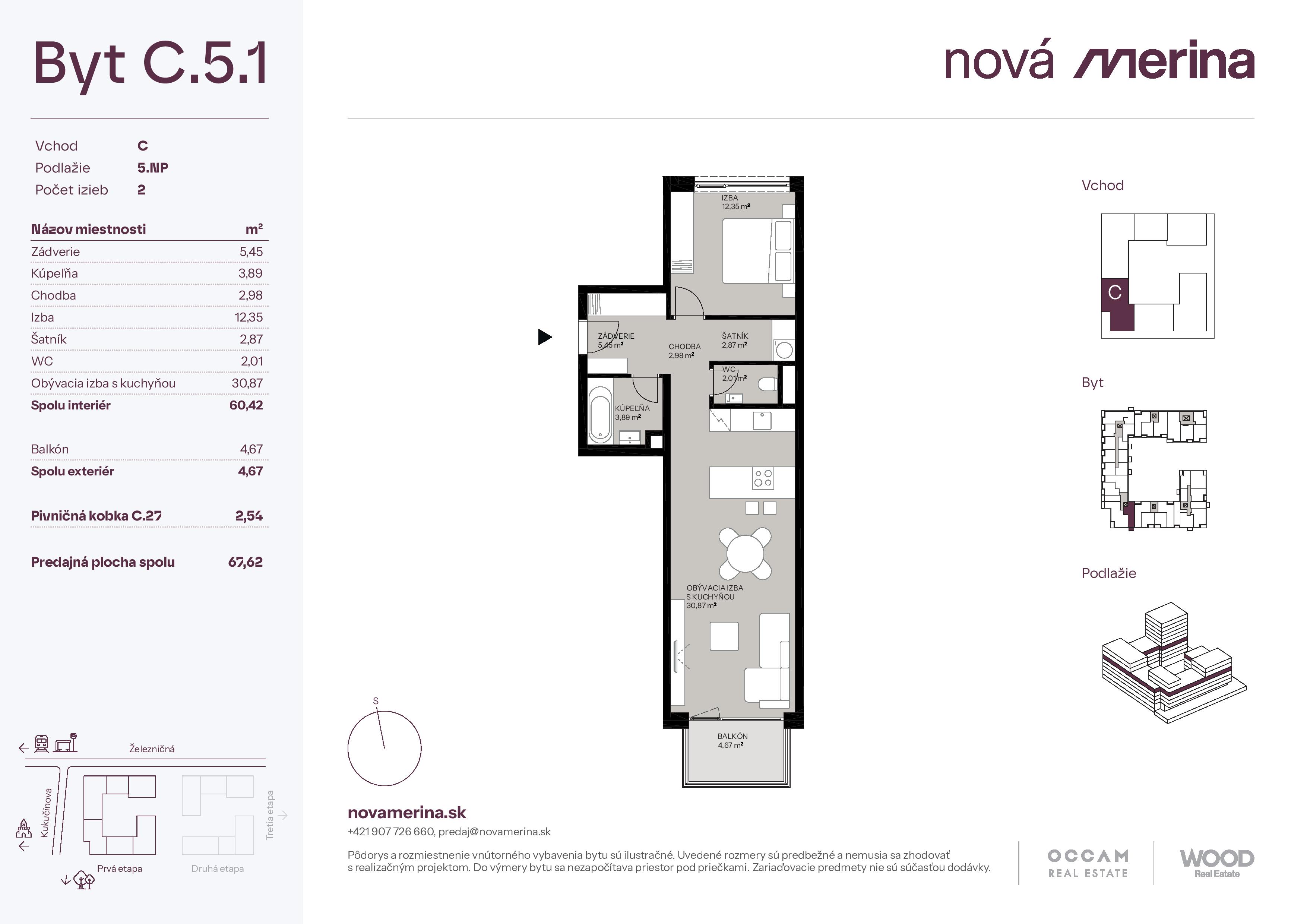 Nová Merina - C.5.1 - Pôdorys