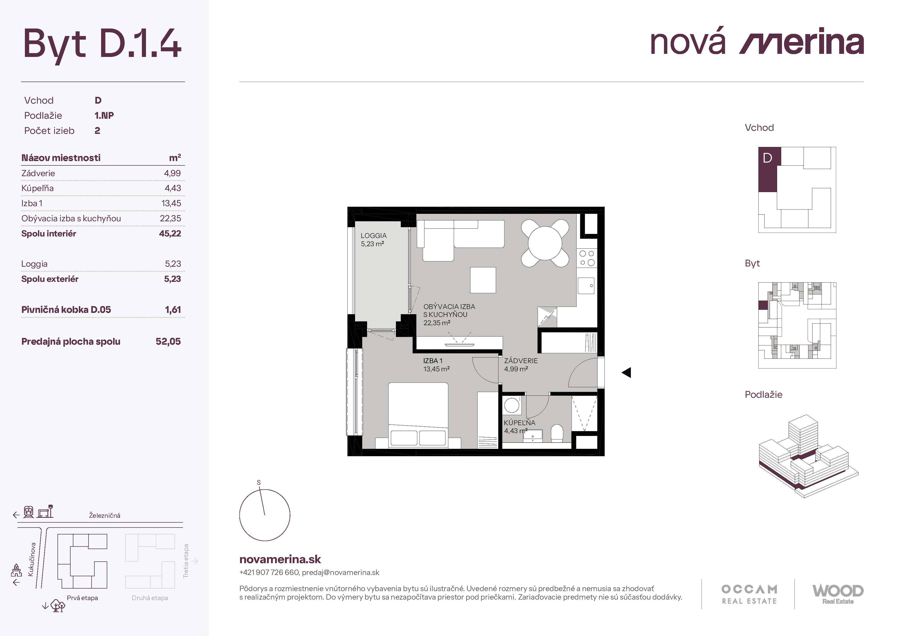 Nová Merina - D.1.4 - Pôdorys