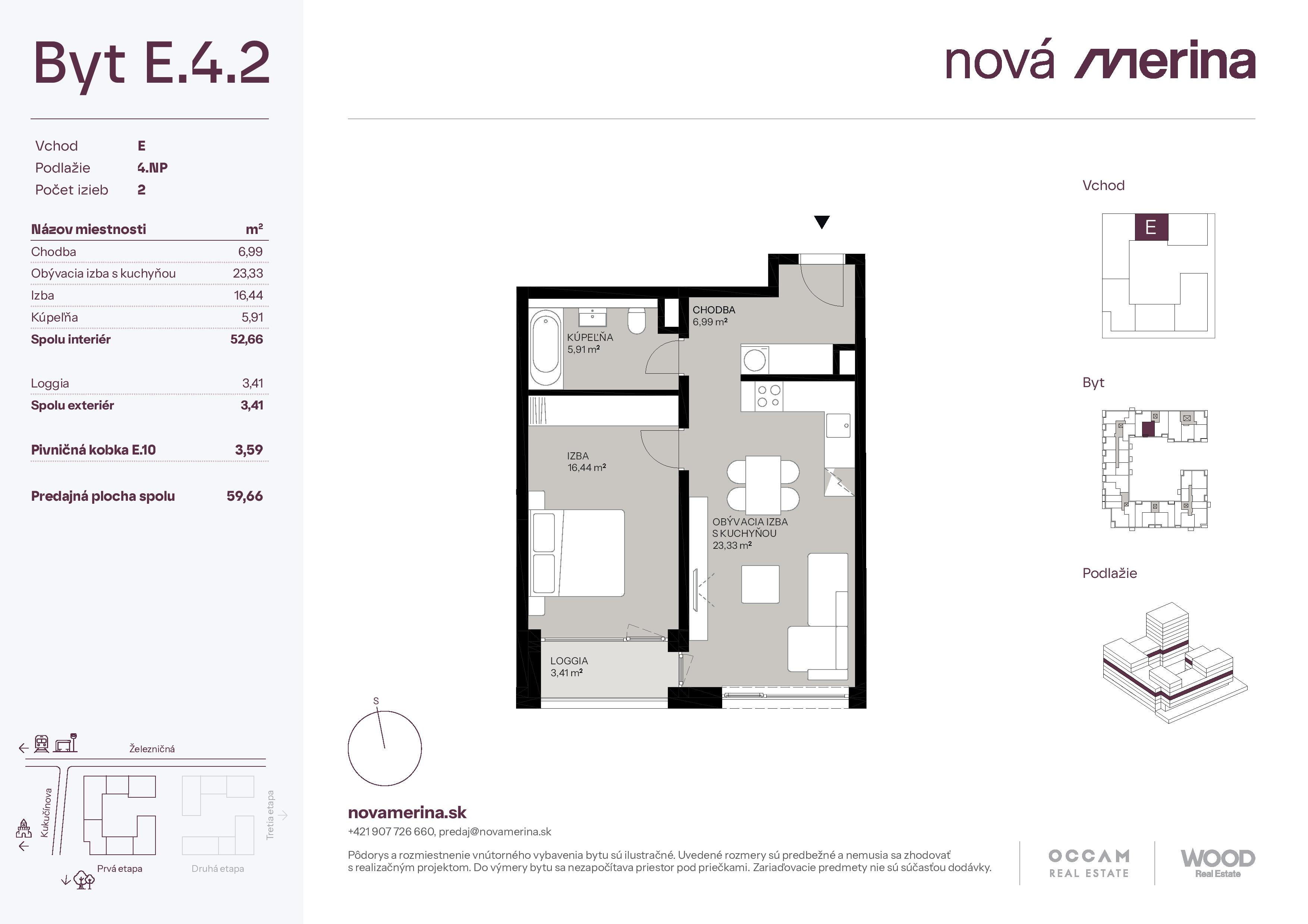 Nová Merina - E.4.2 - Pôdorys