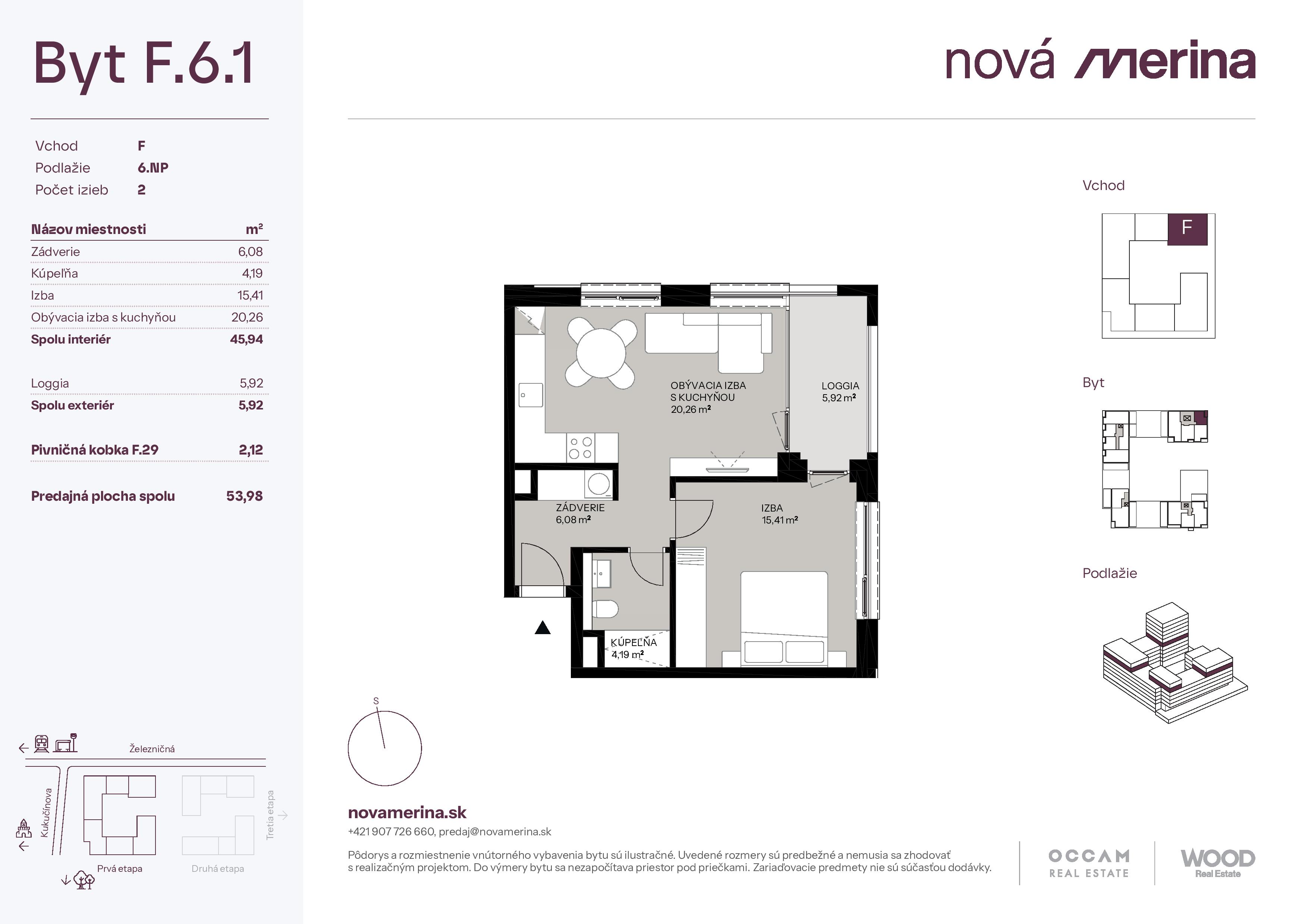 Nová Merina - F.6.1 - Pôdorys