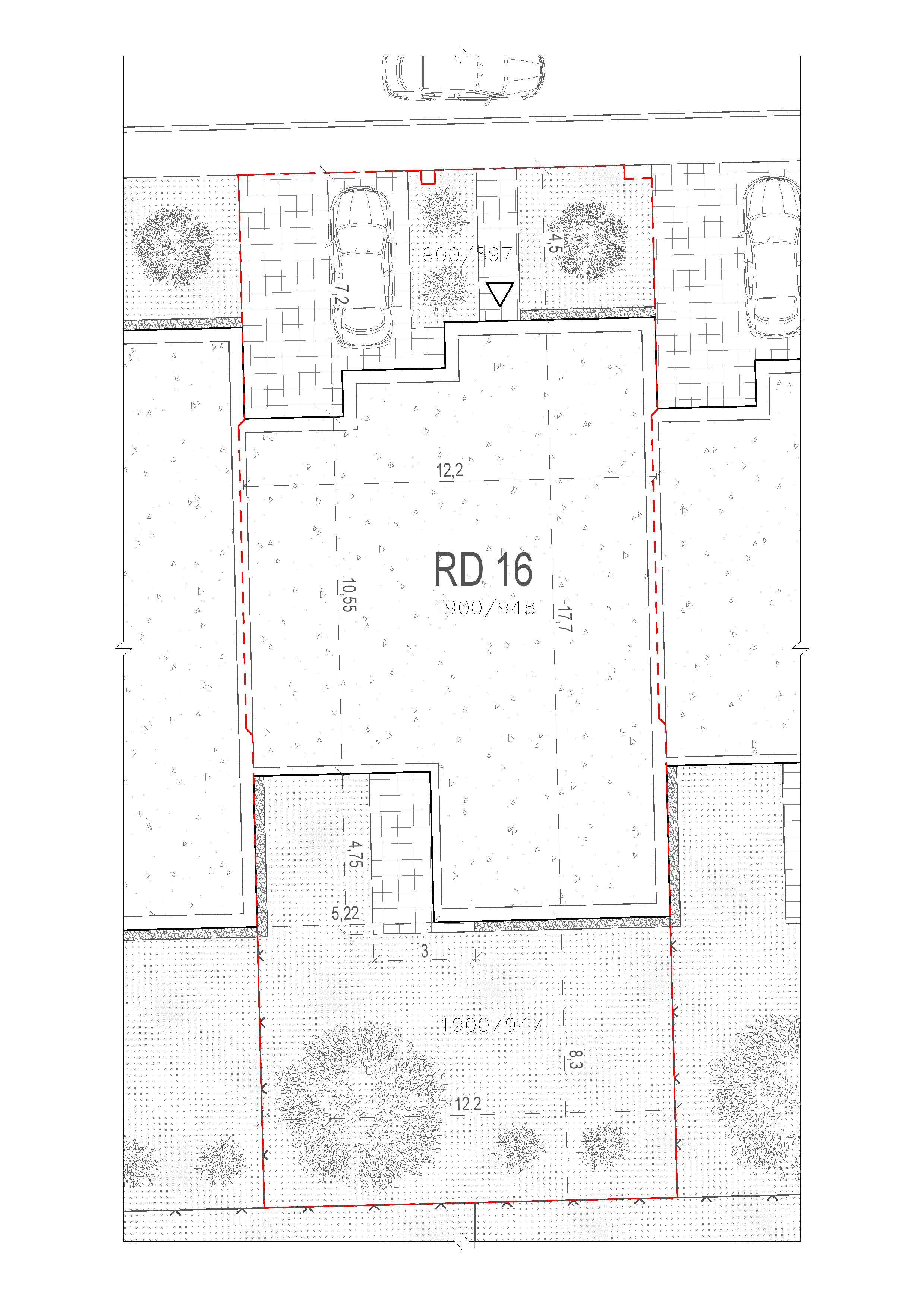 Silvánska - RD 16 V2 - Pôdorys