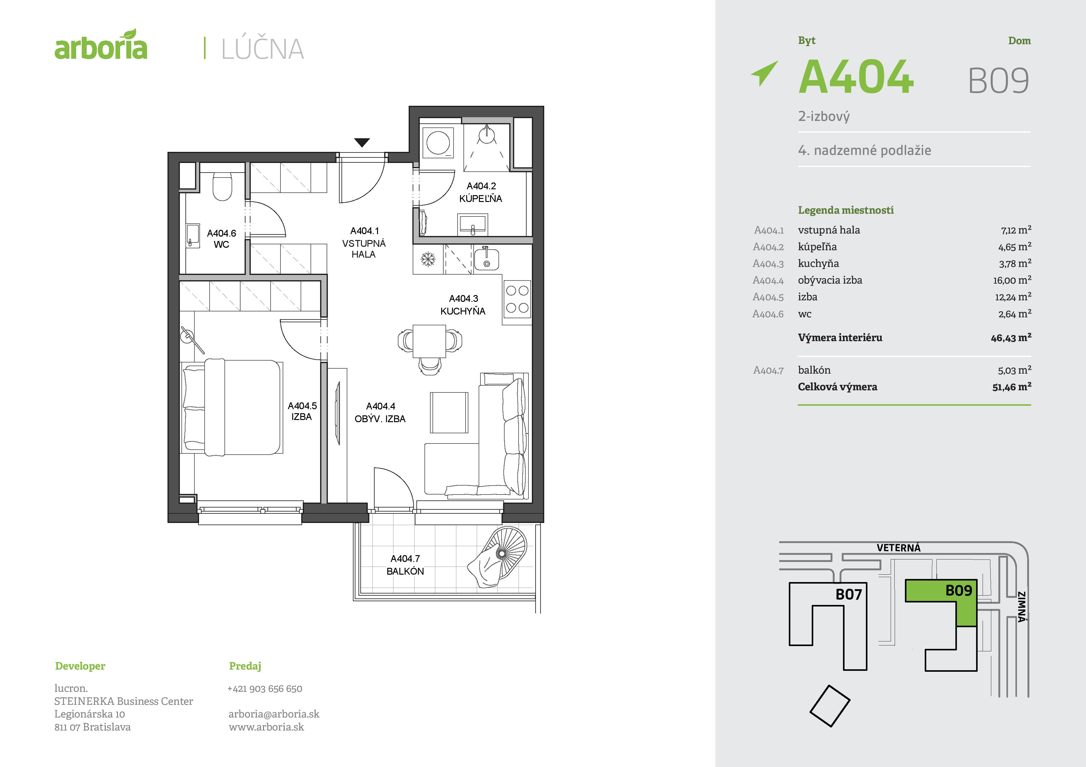 Arboria - A404 - Pôdorys