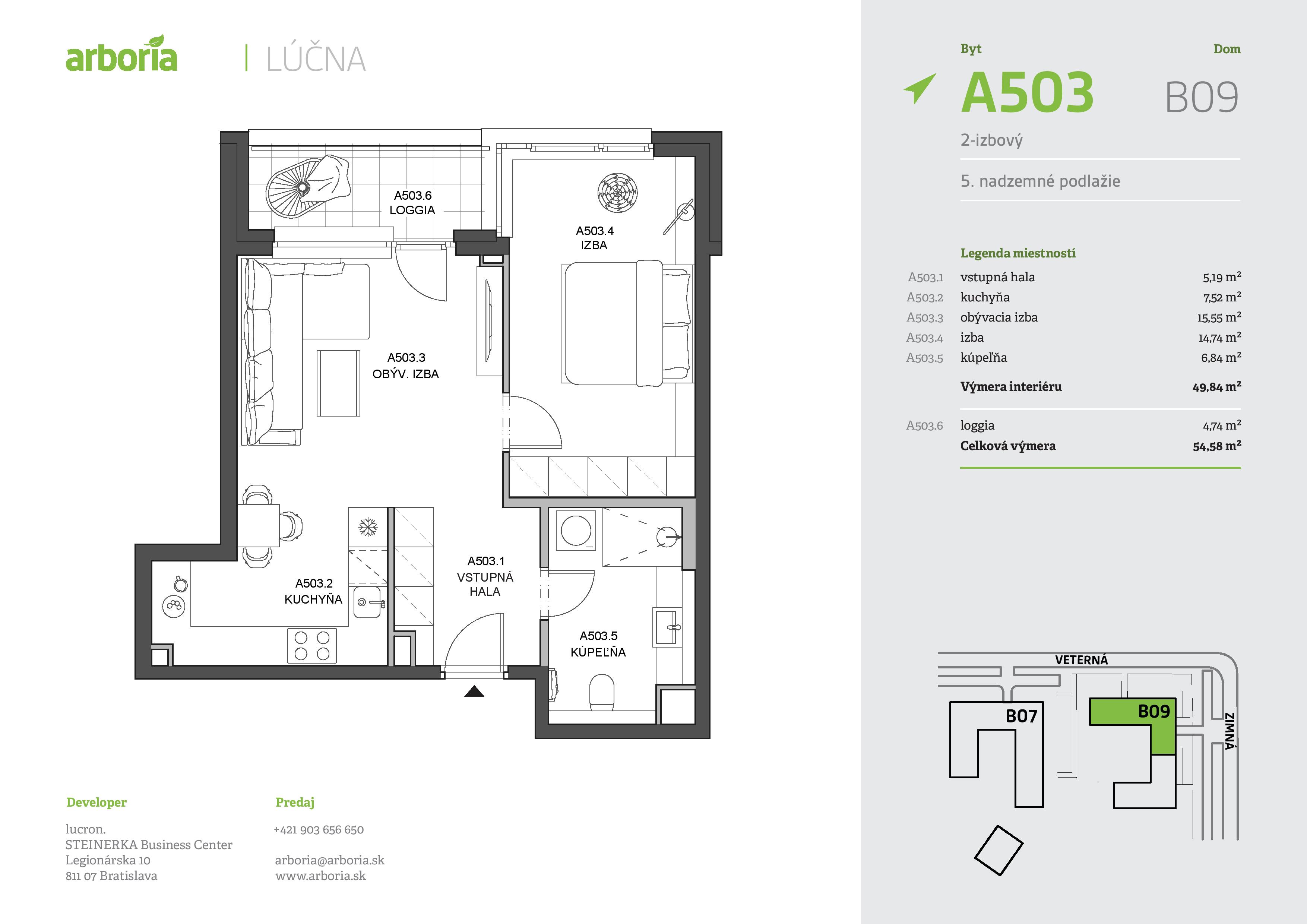 Arboria - A503 - Pôdorys