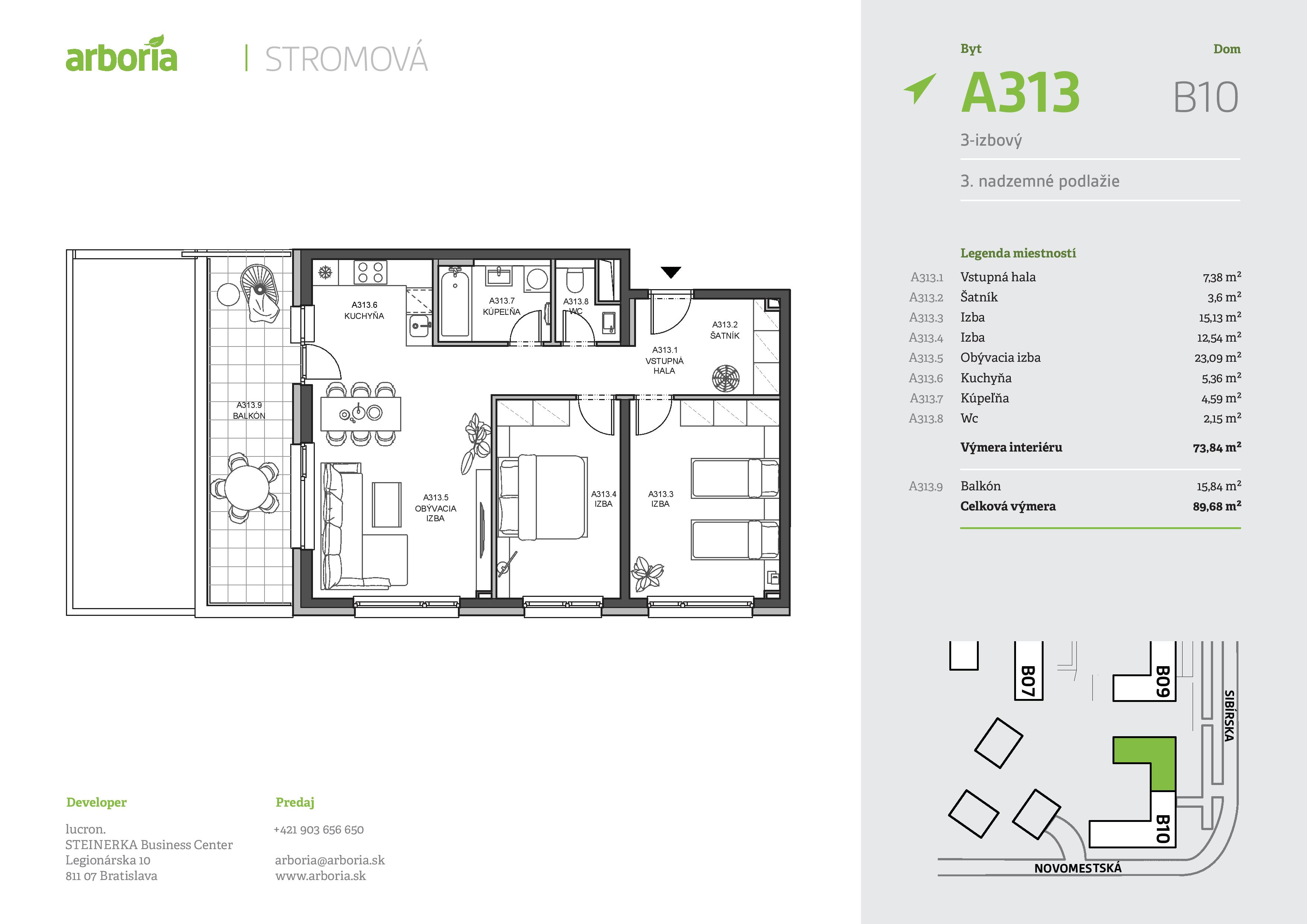 Arboria - A313 - Pôdorys