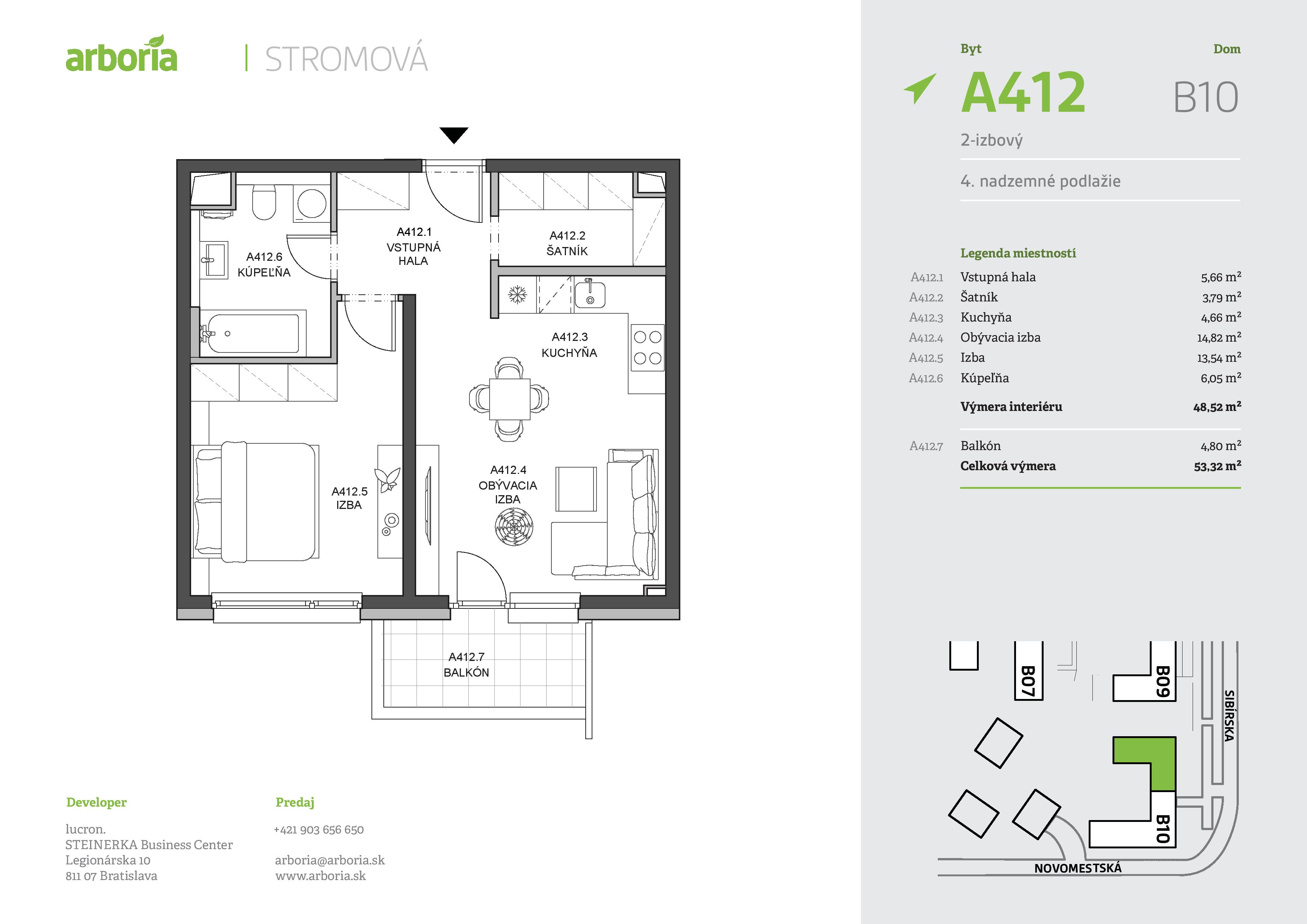 Arboria - A412 - Pôdorys