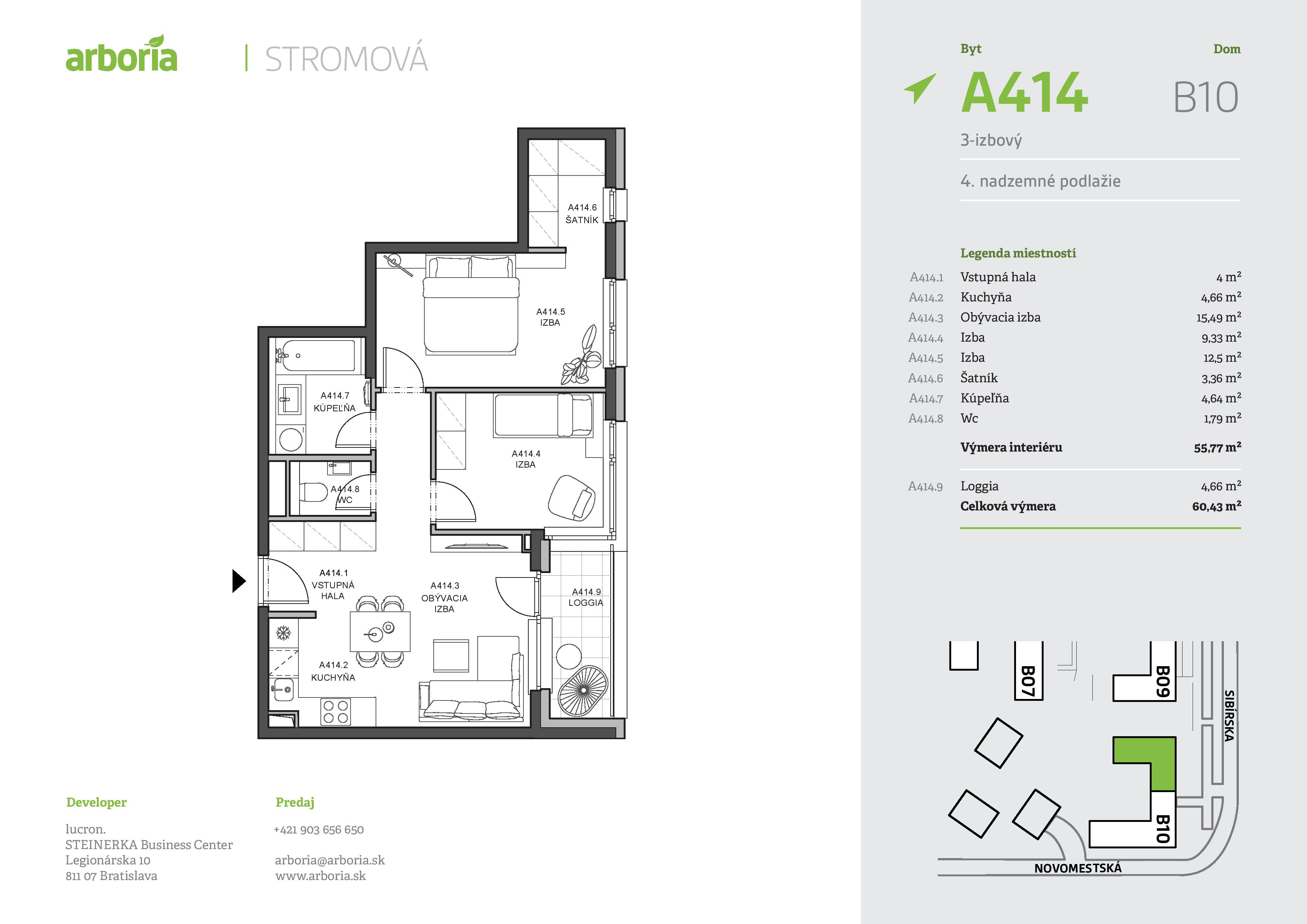Arboria - A414 - Pôdorys