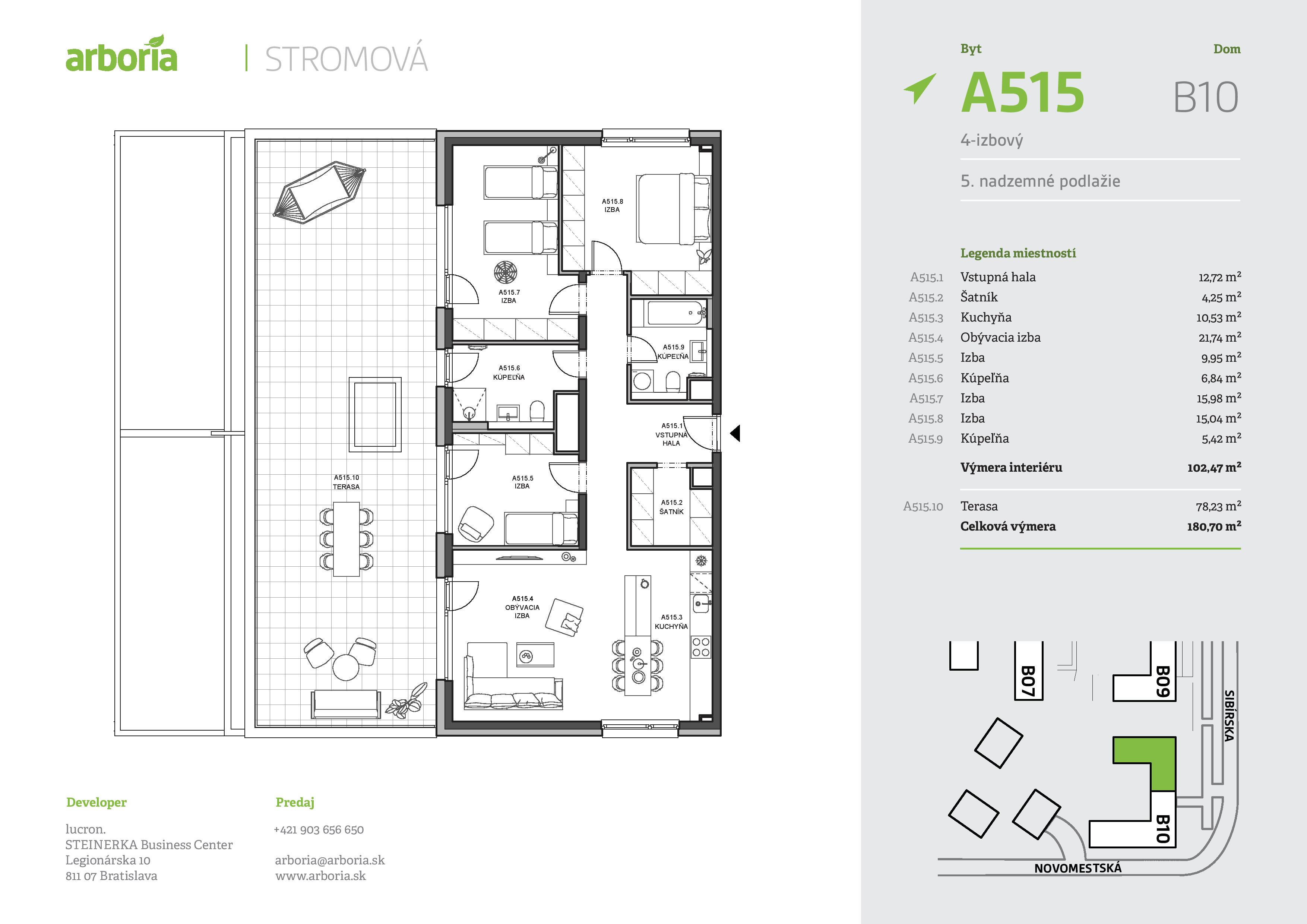 Arboria - A515 - Pôdorys