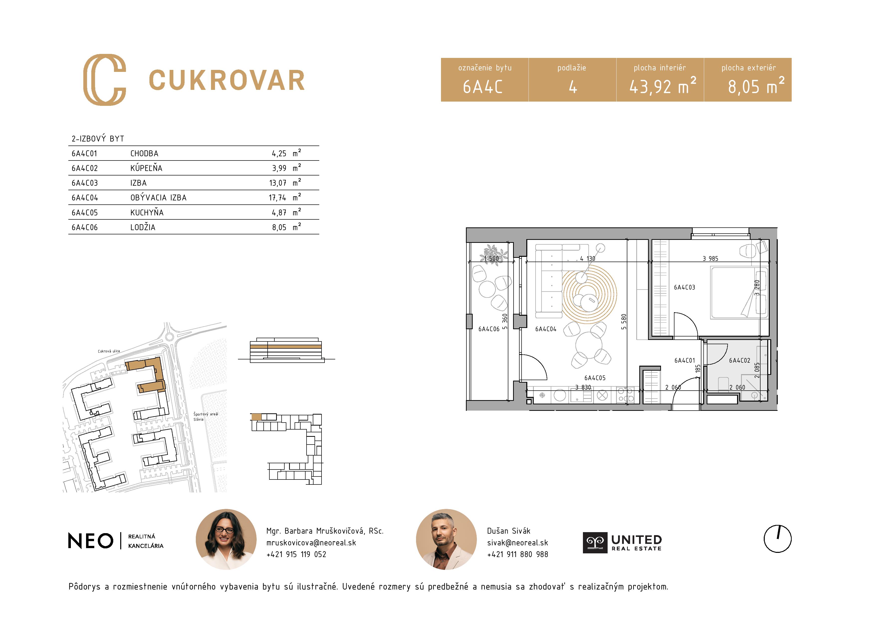 Cukrovar - 6A4C - Pôdorys