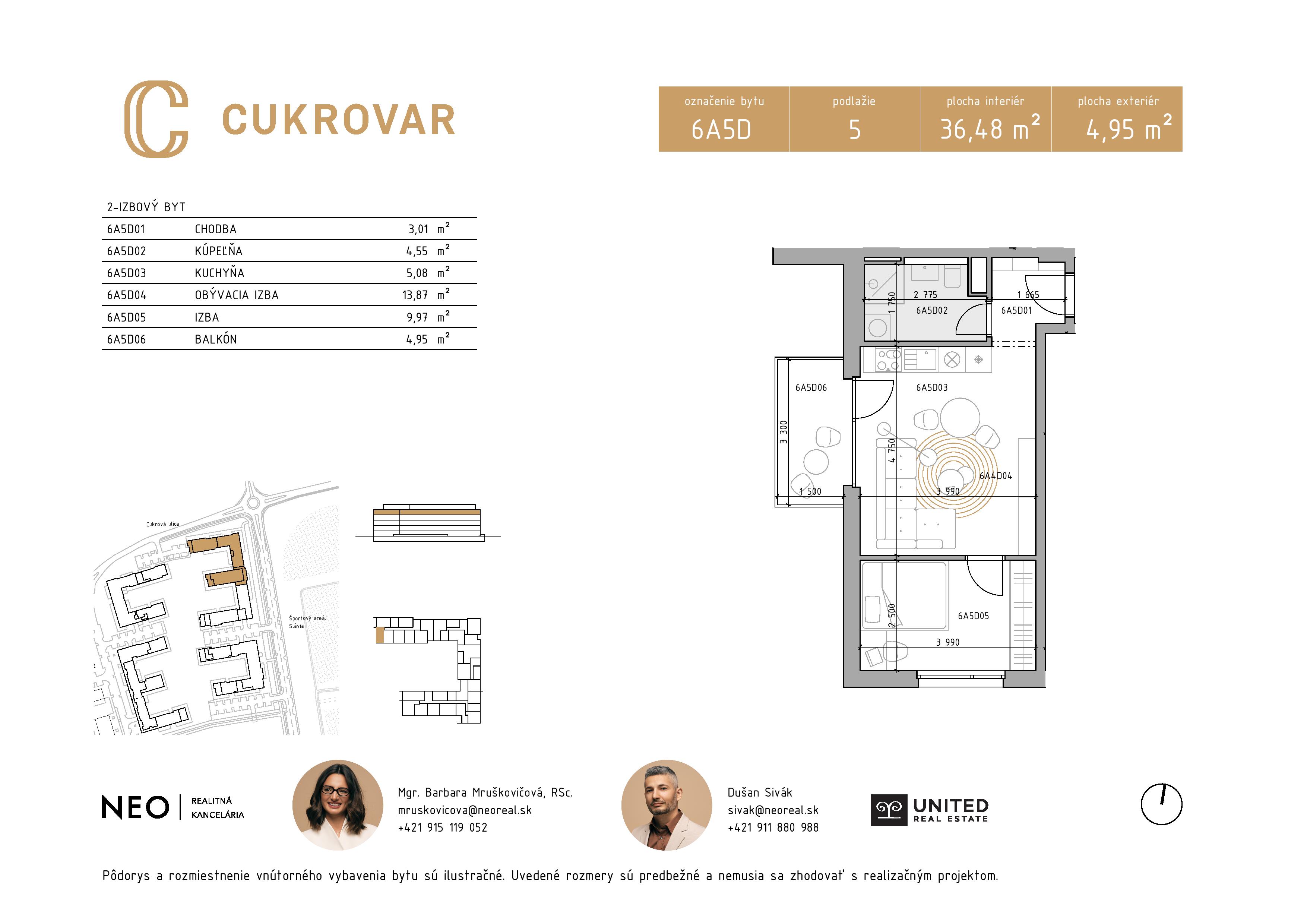 Cukrovar - 6A5D - Pôdorys