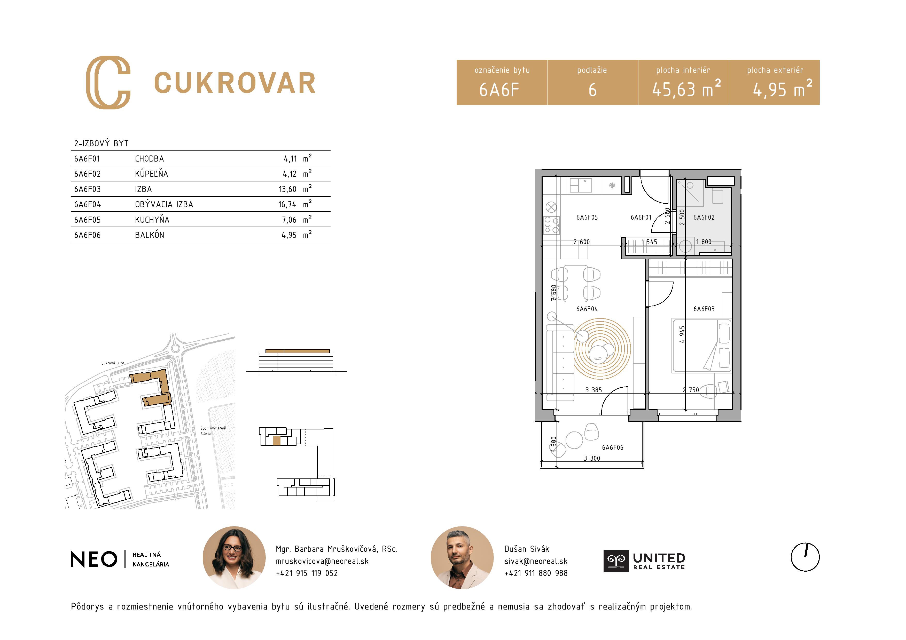 Cukrovar - 6A6F - Pôdorys