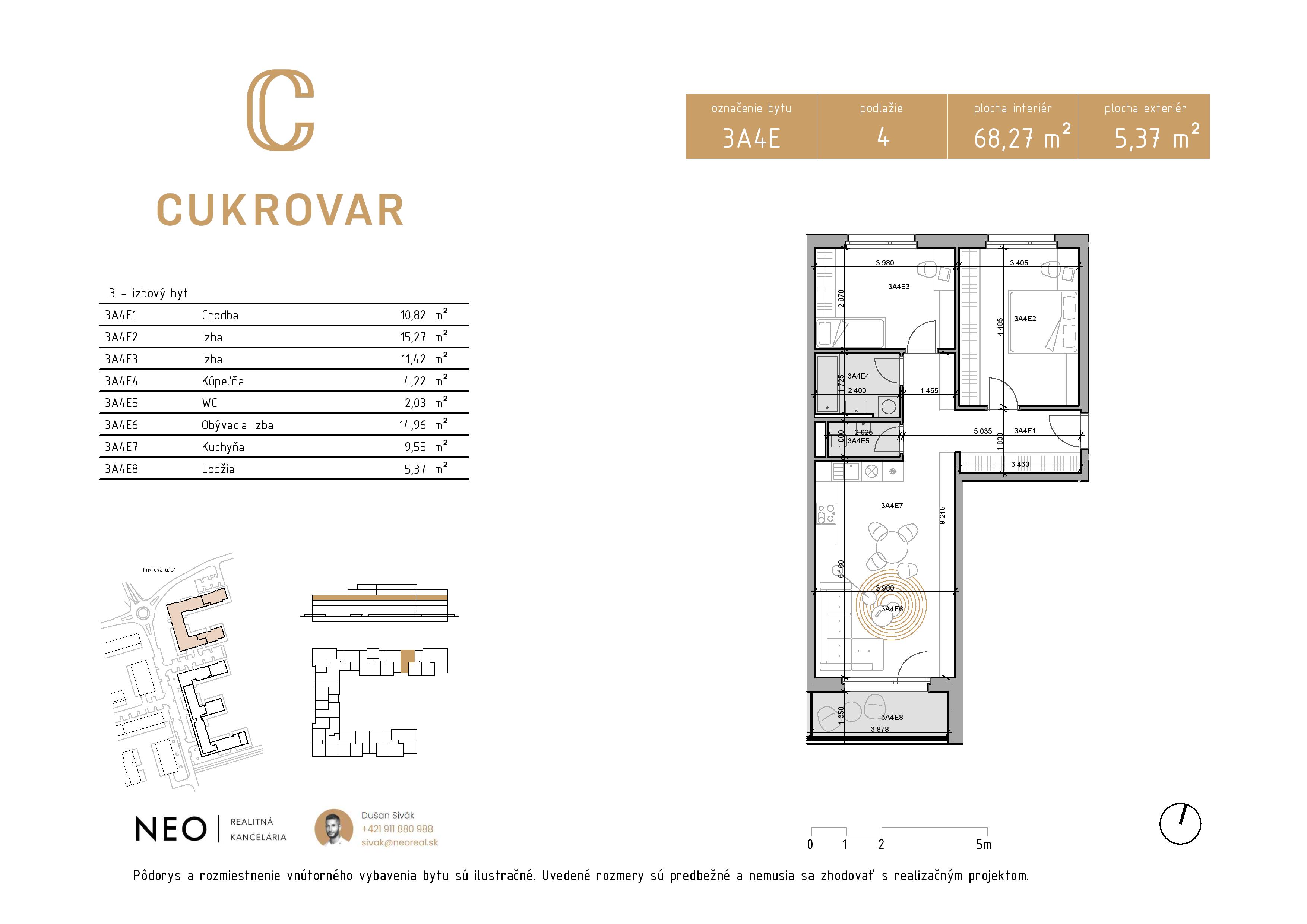 Cukrovar - 3A4E - Pôdorys
