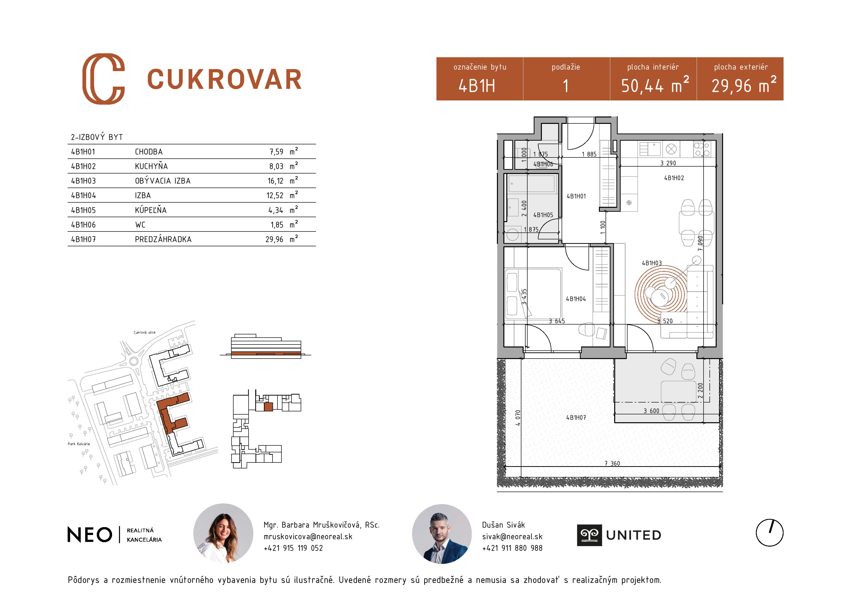 Cukrovar - 4B1H - Pôdorys