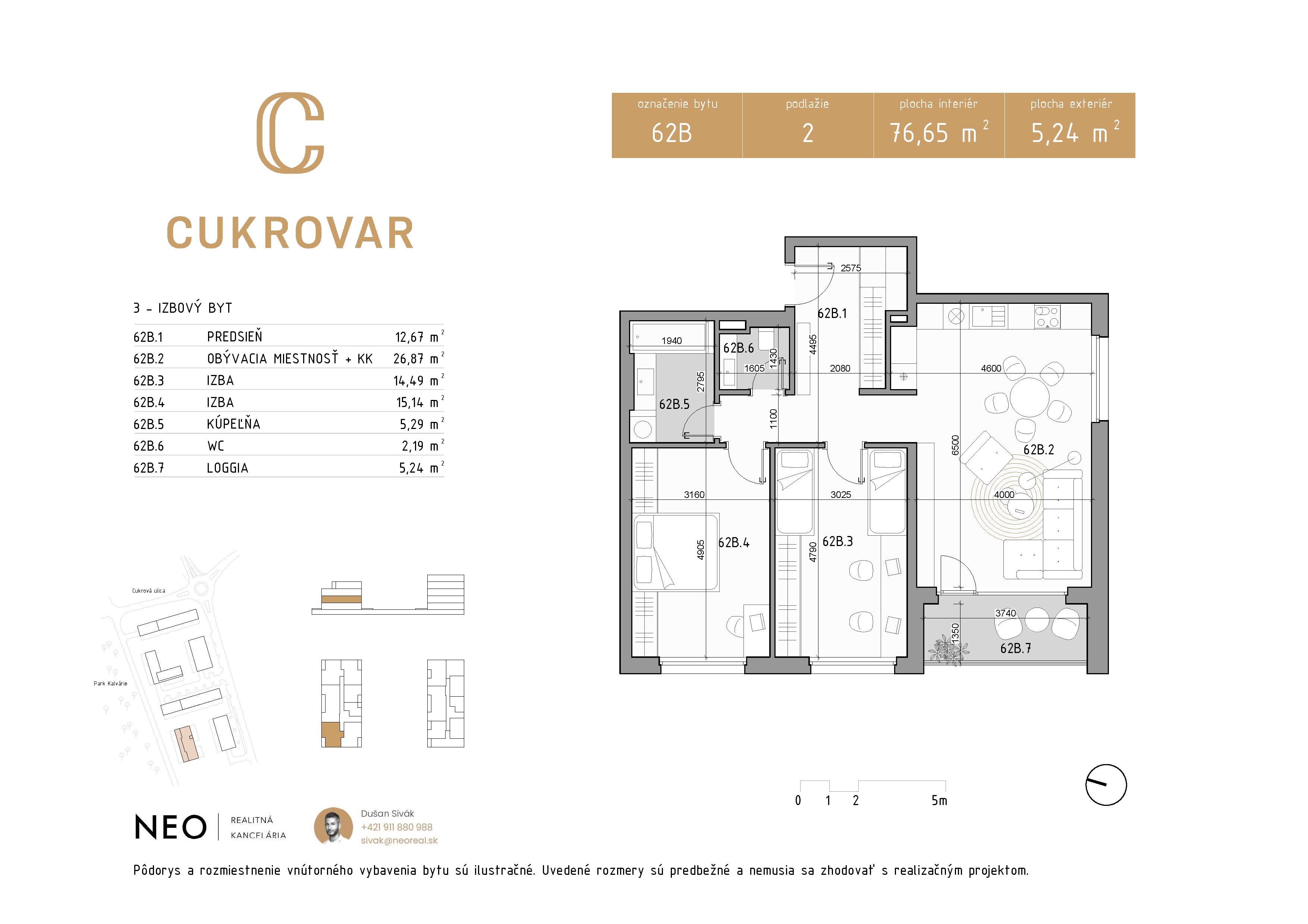Cukrovar - 62B - Pôdorys