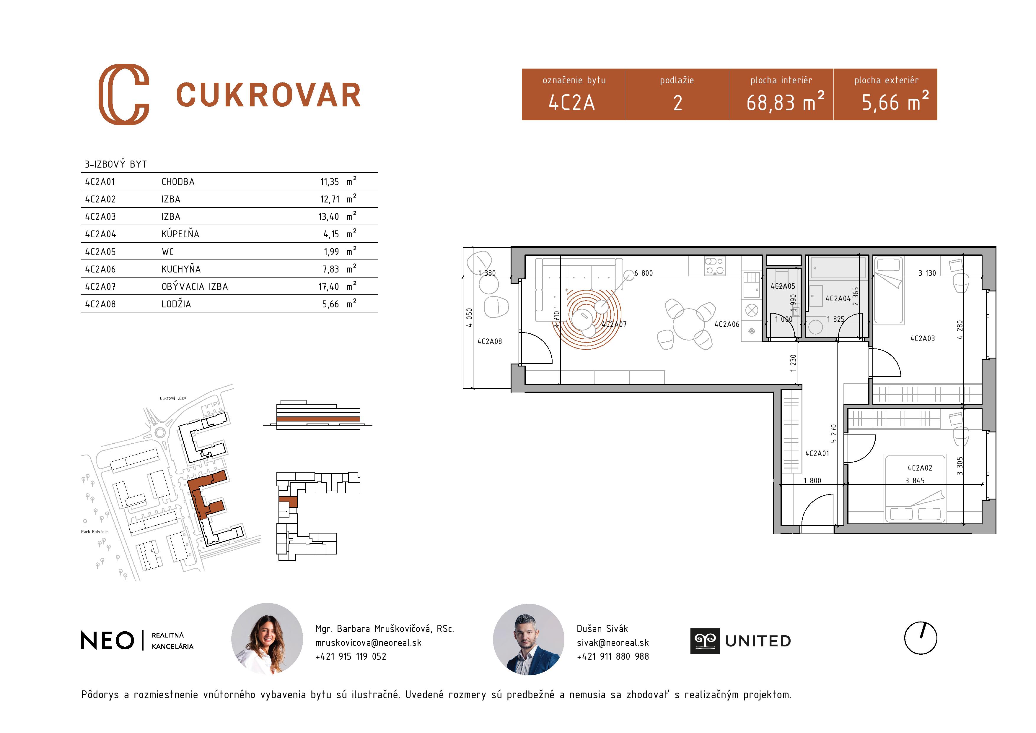 Cukrovar - 4C2A - Pôdorys
