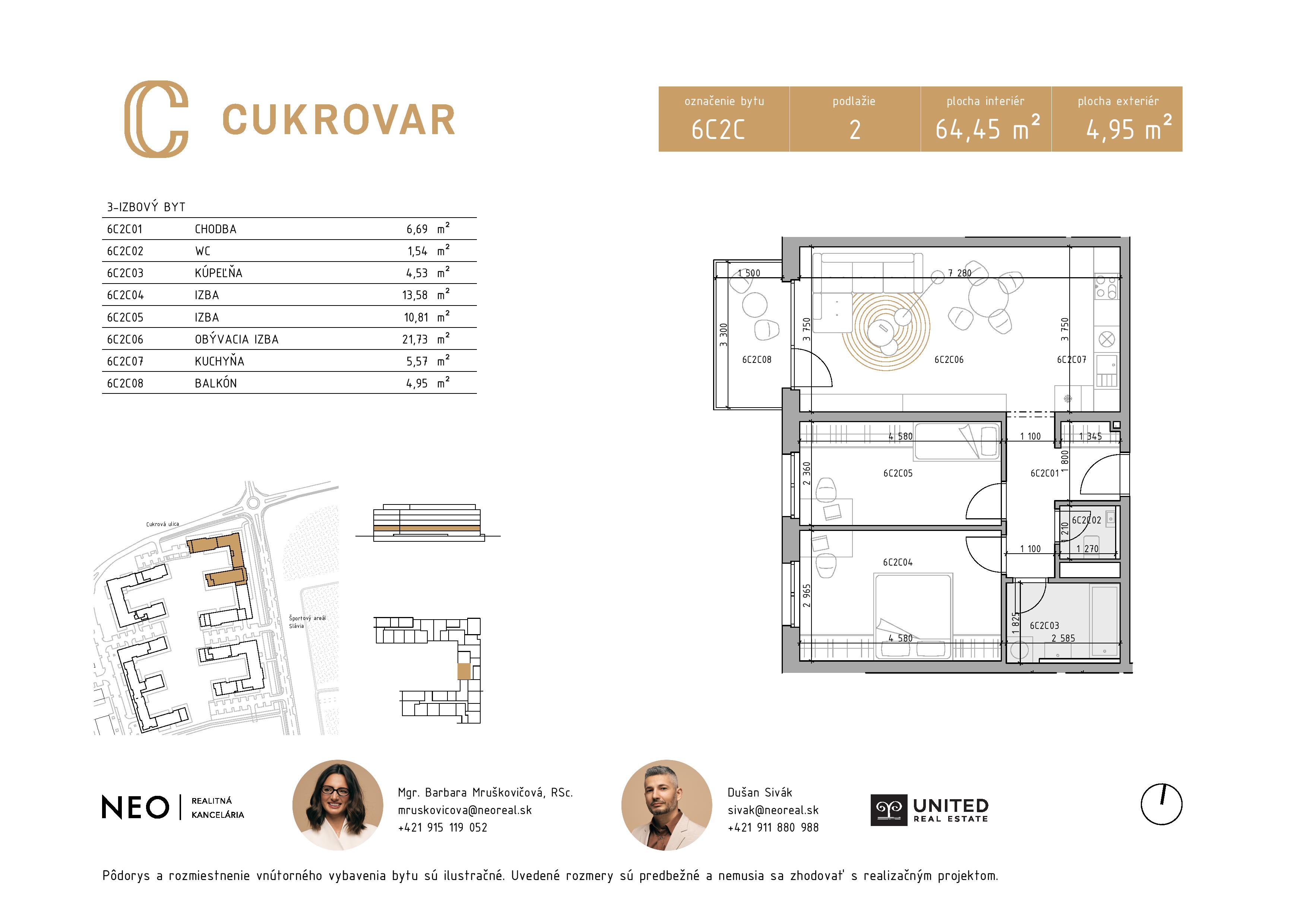 Cukrovar - 6C2C - Pôdorys