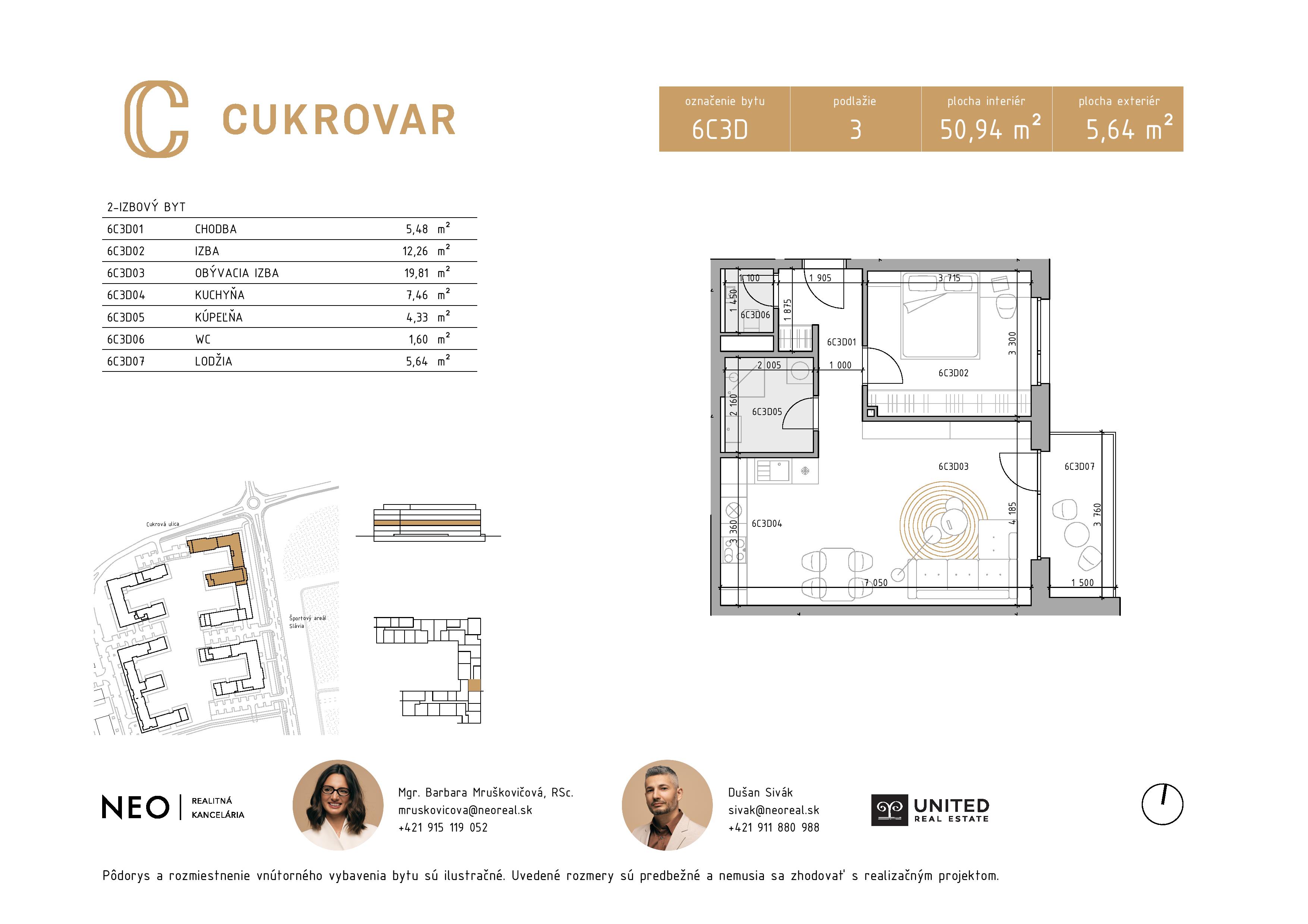 Cukrovar - 6C3D - Pôdorys