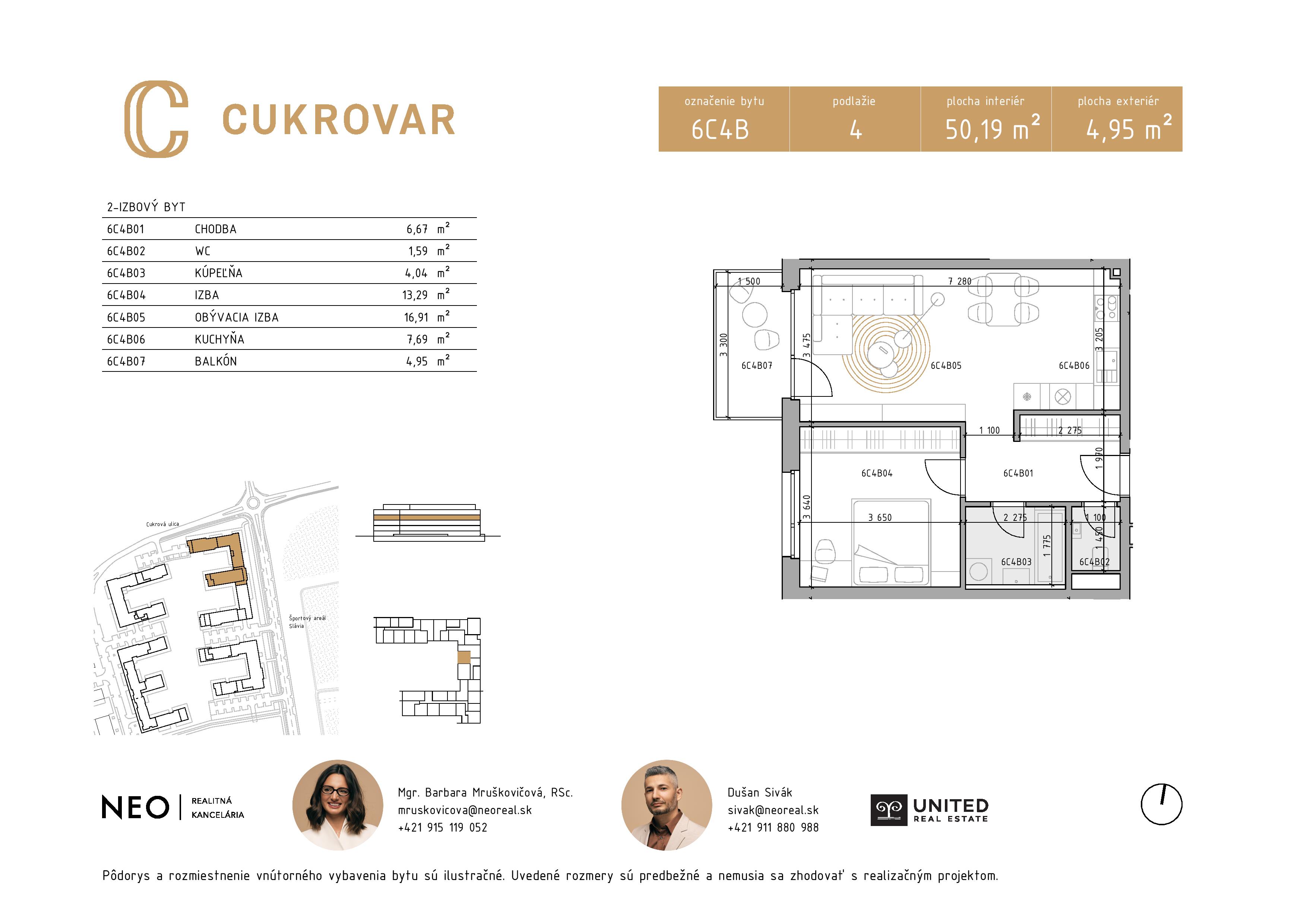 Cukrovar - 6C4B - Pôdorys